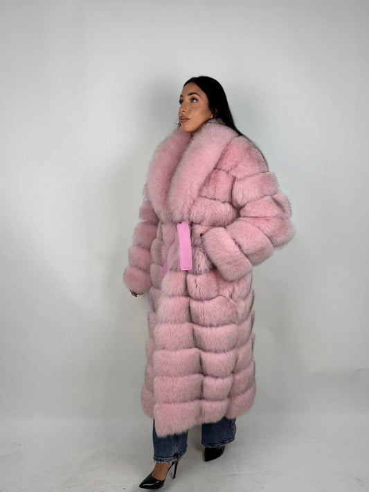 Cappotto Sandy in volpe pink