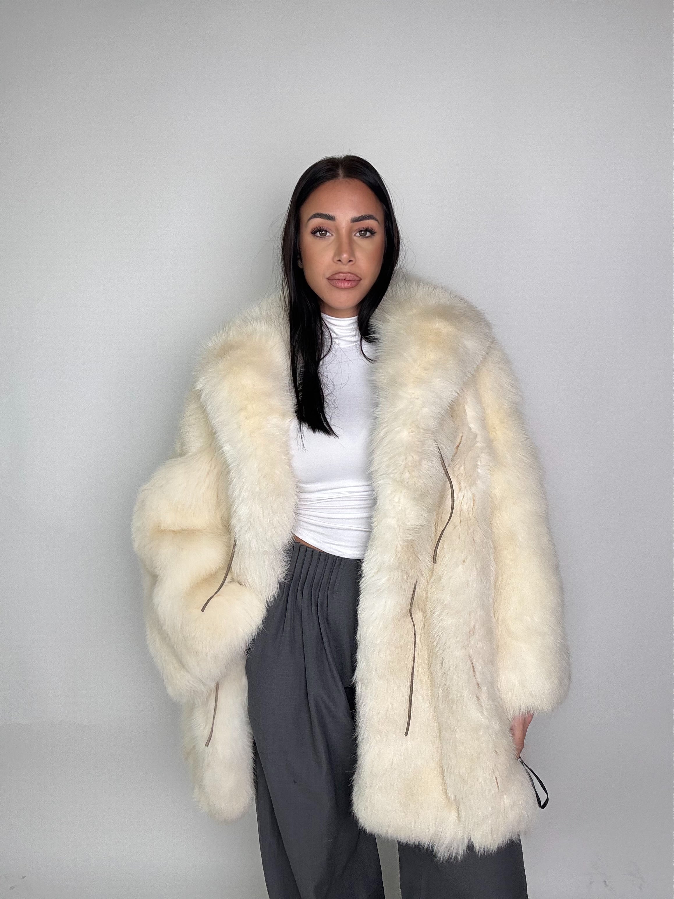 Giacca in volpe shadow N68