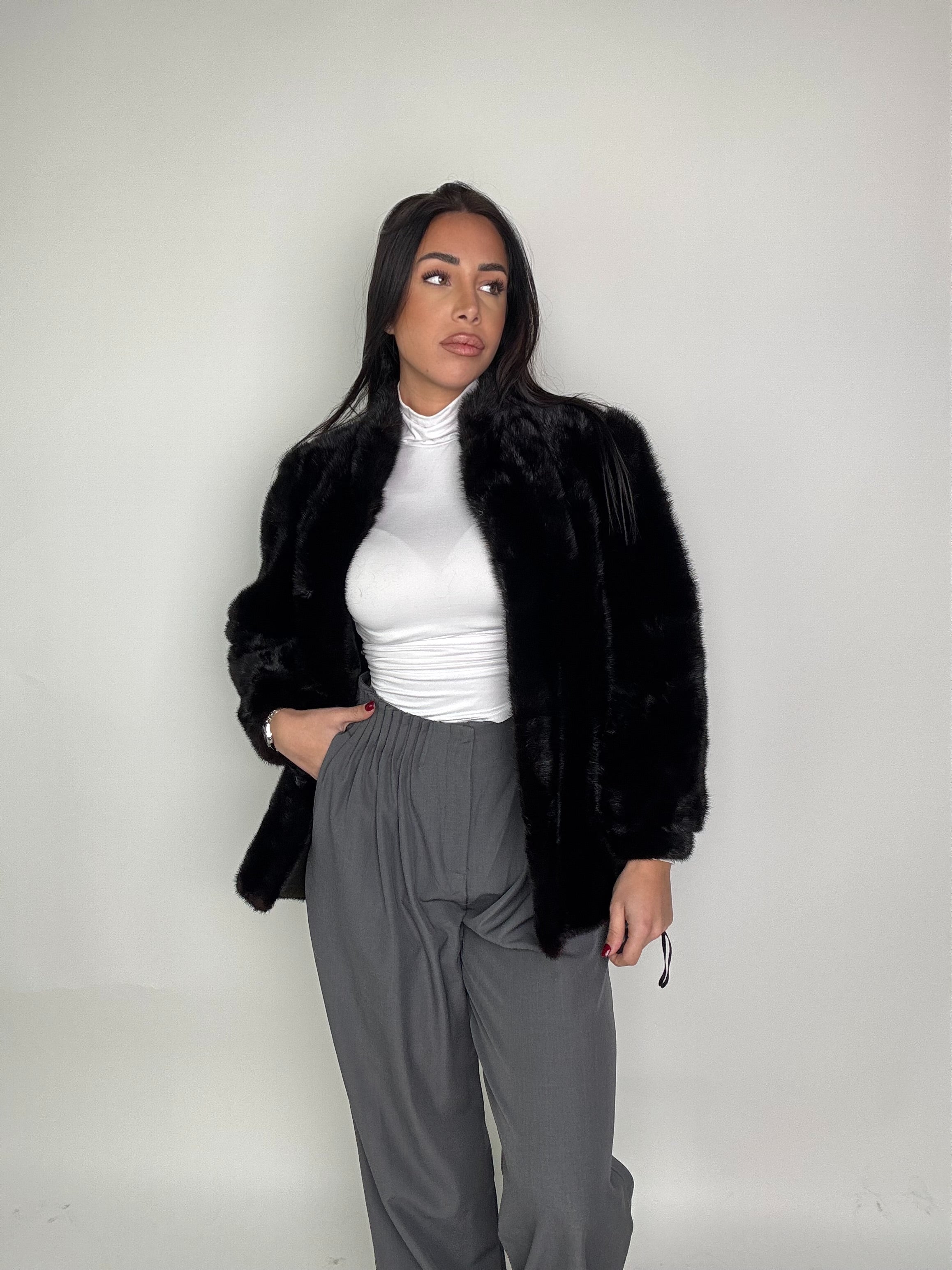 Giacca in visone N262