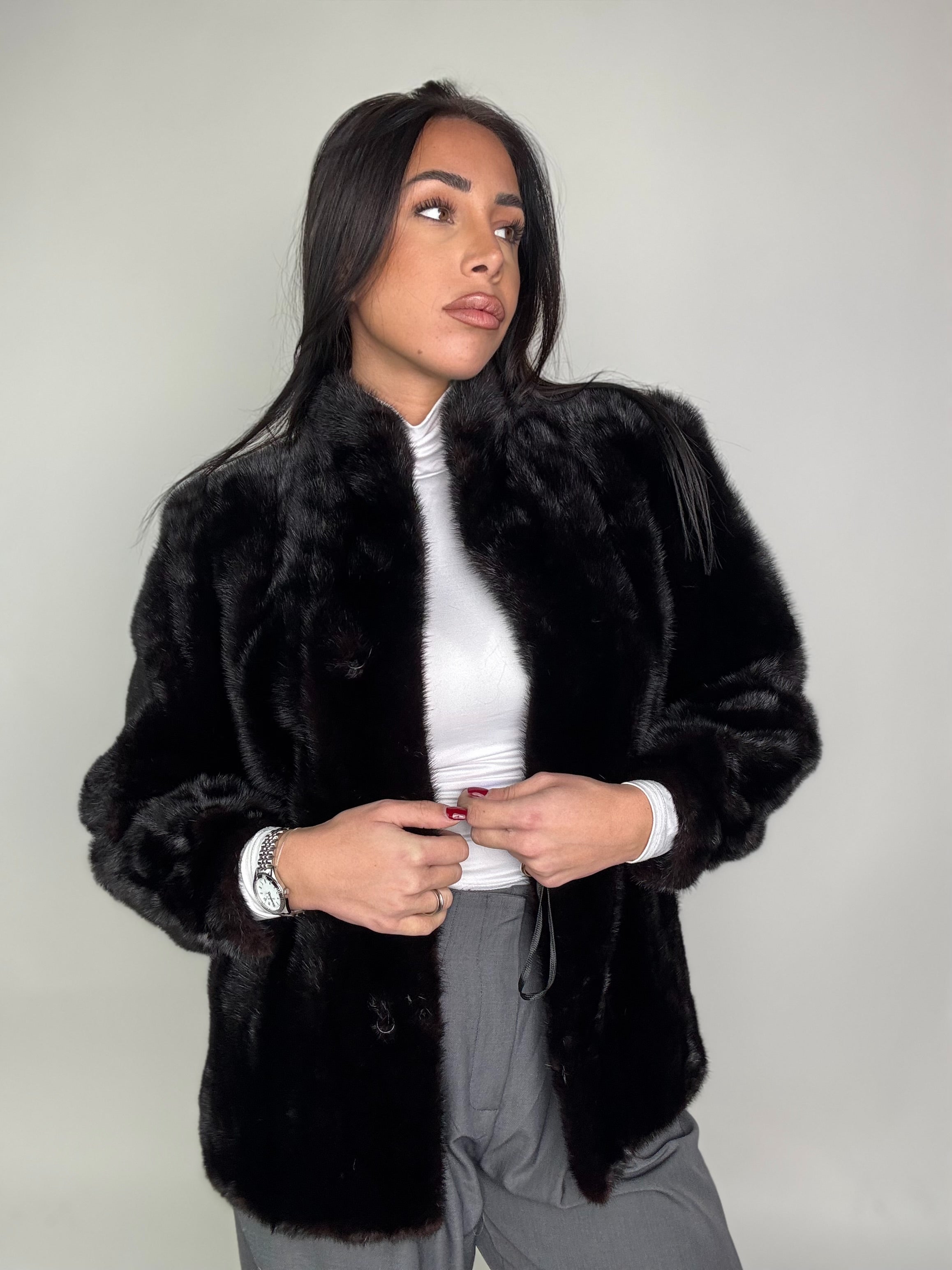 Giacca in visone N262