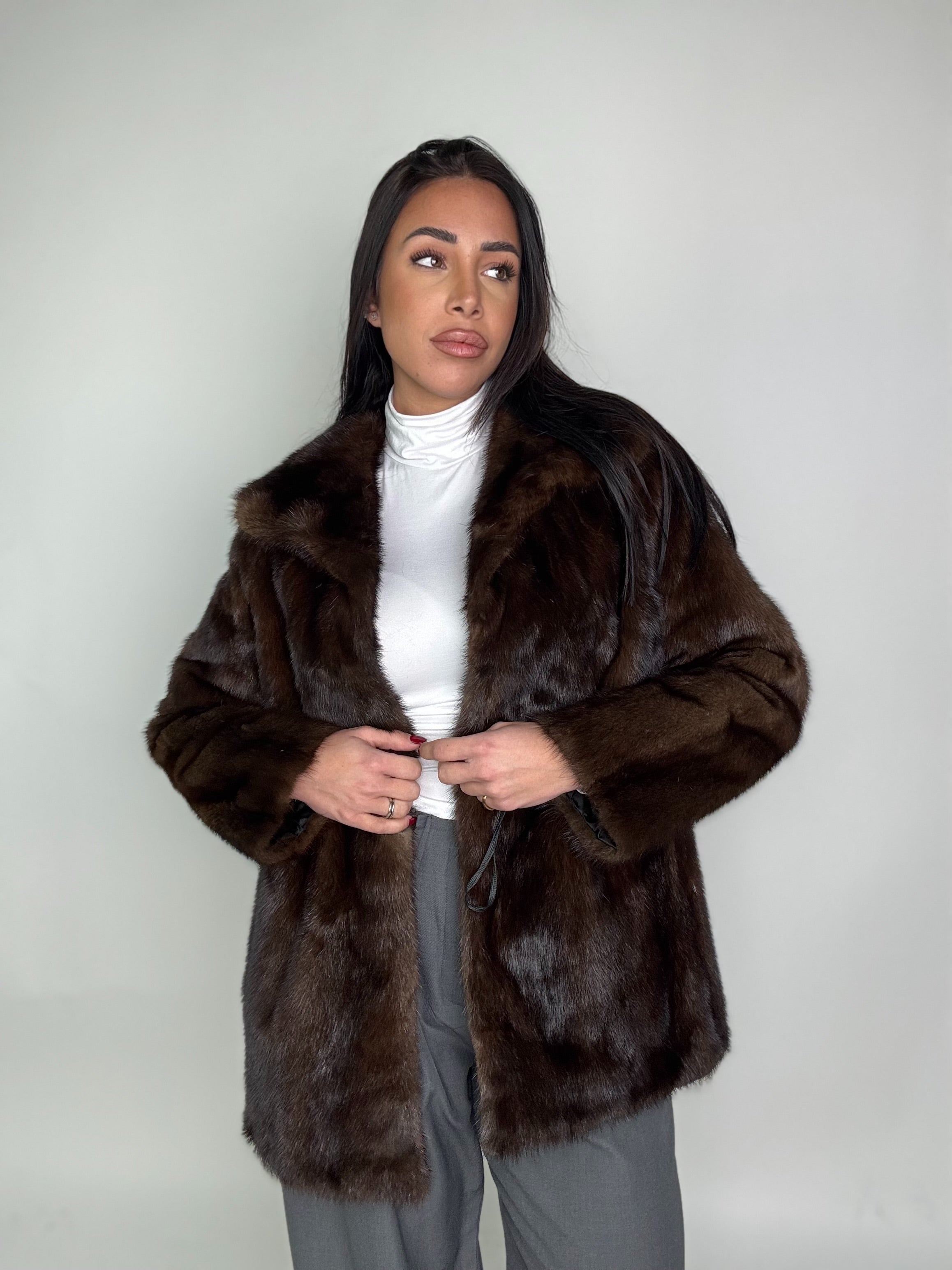 Giacca in visone N263