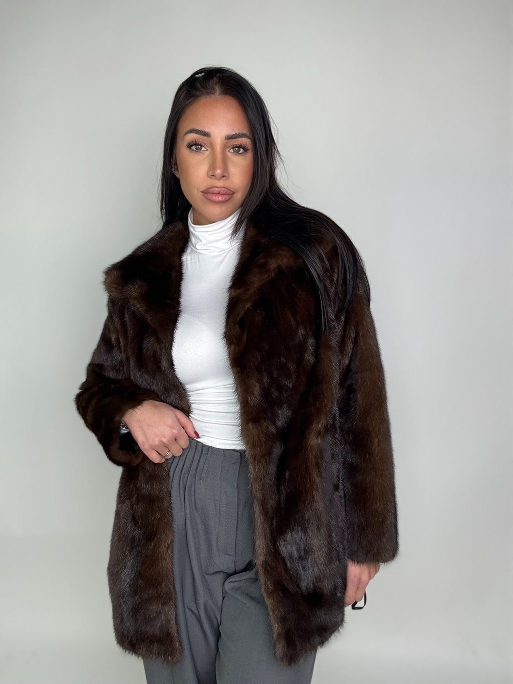 Giacca in visone N263