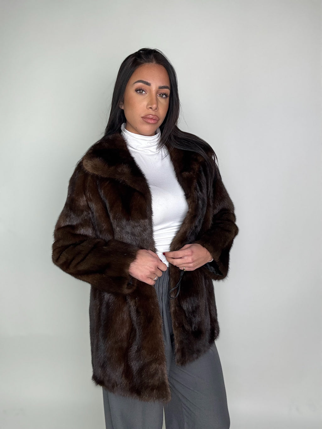 Giacca in visone N263