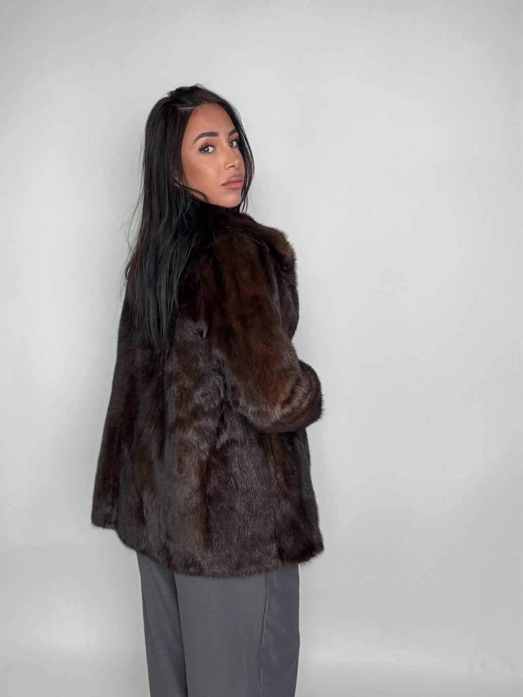 Giacca in visone N263