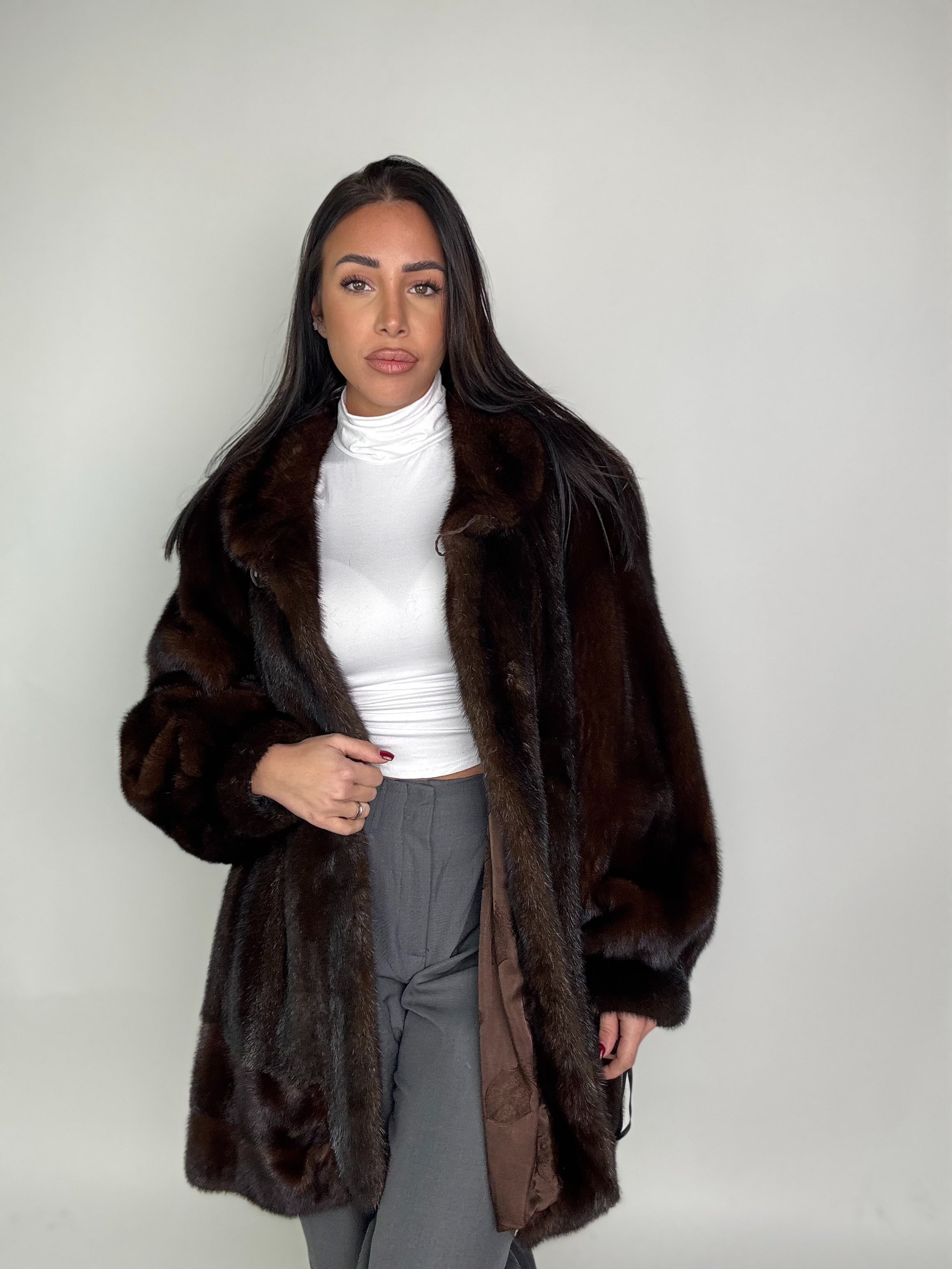 Giacca in visone N264