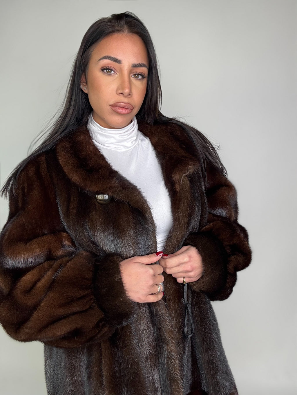 Giacca in visone N264