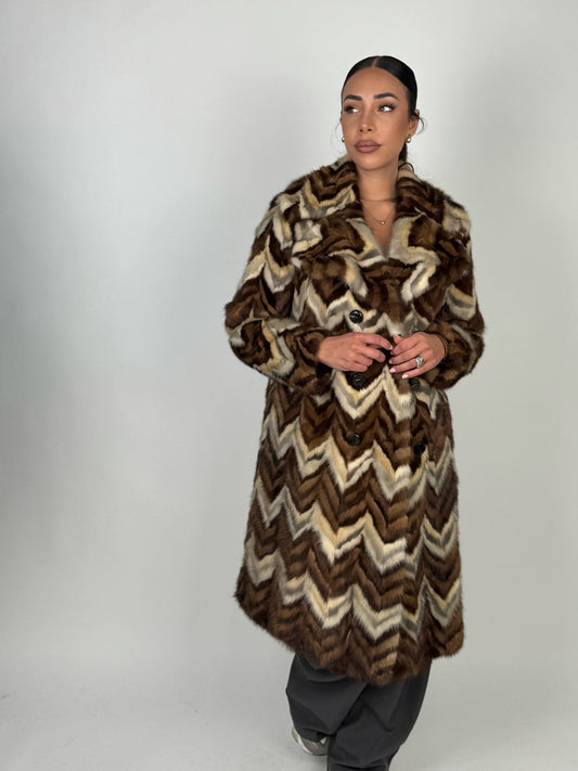 Cappotto in visone N643