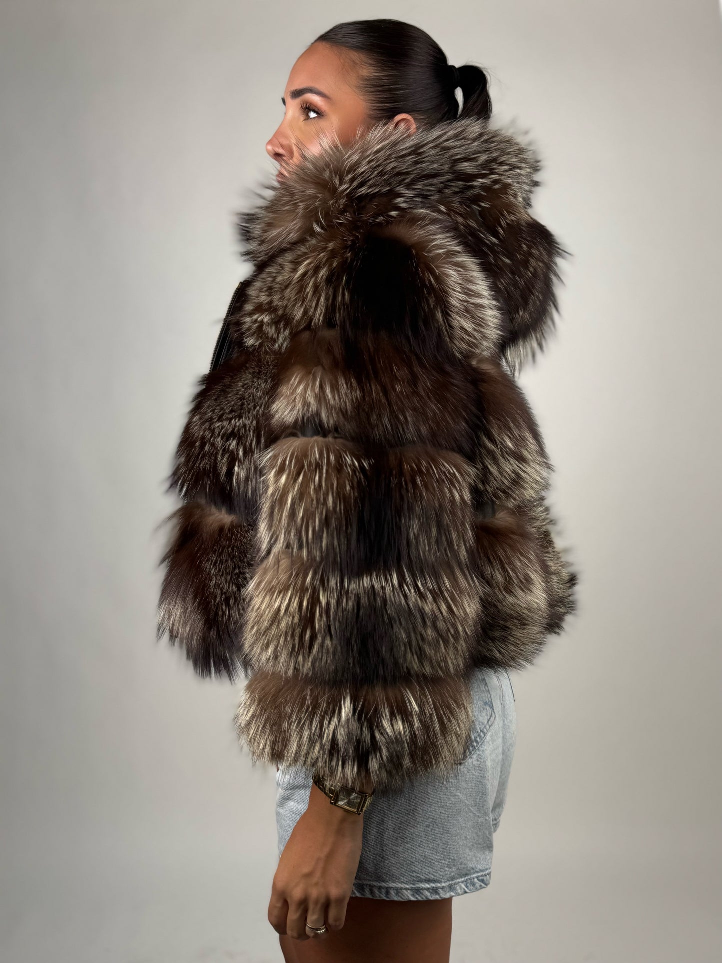 Mink Bomber Jacket