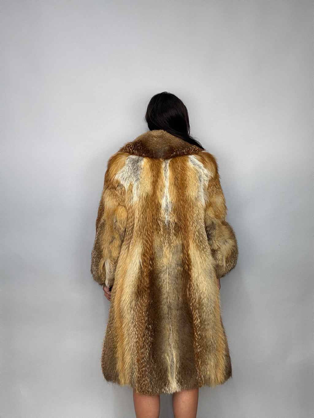 Cappotto in volpe rossa