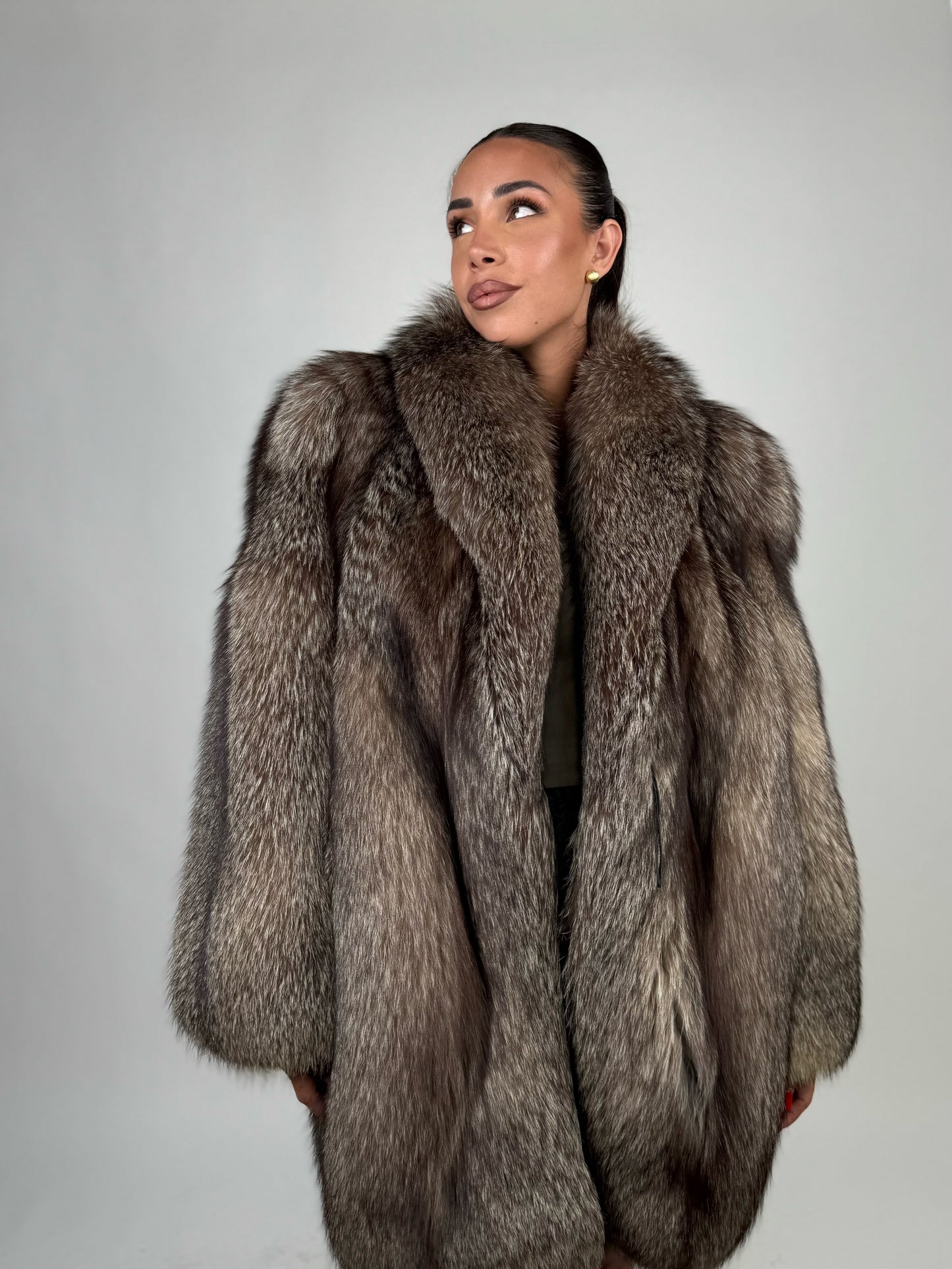 Giacca in volpe frost N38