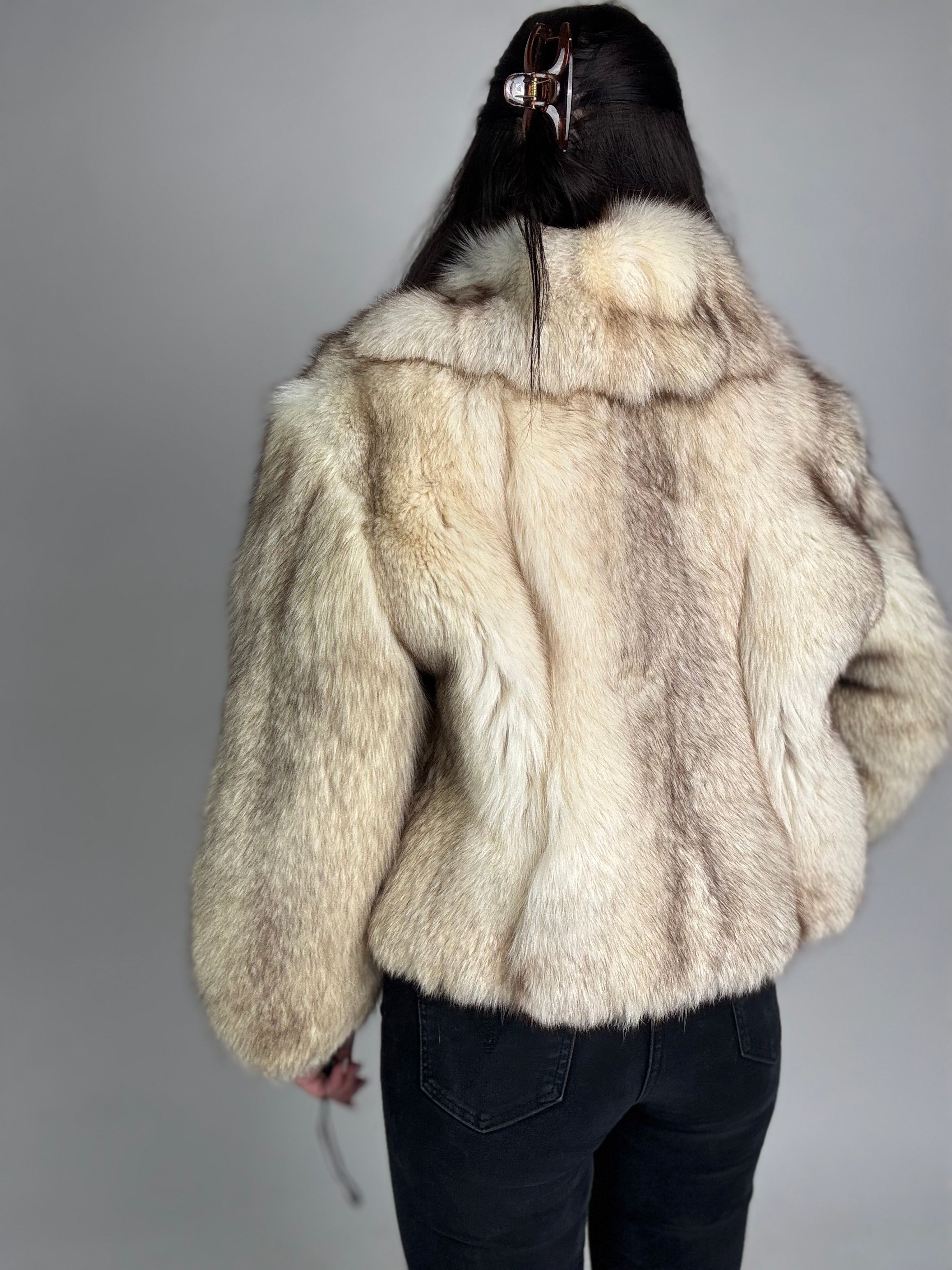 Mink Bomber Jacket