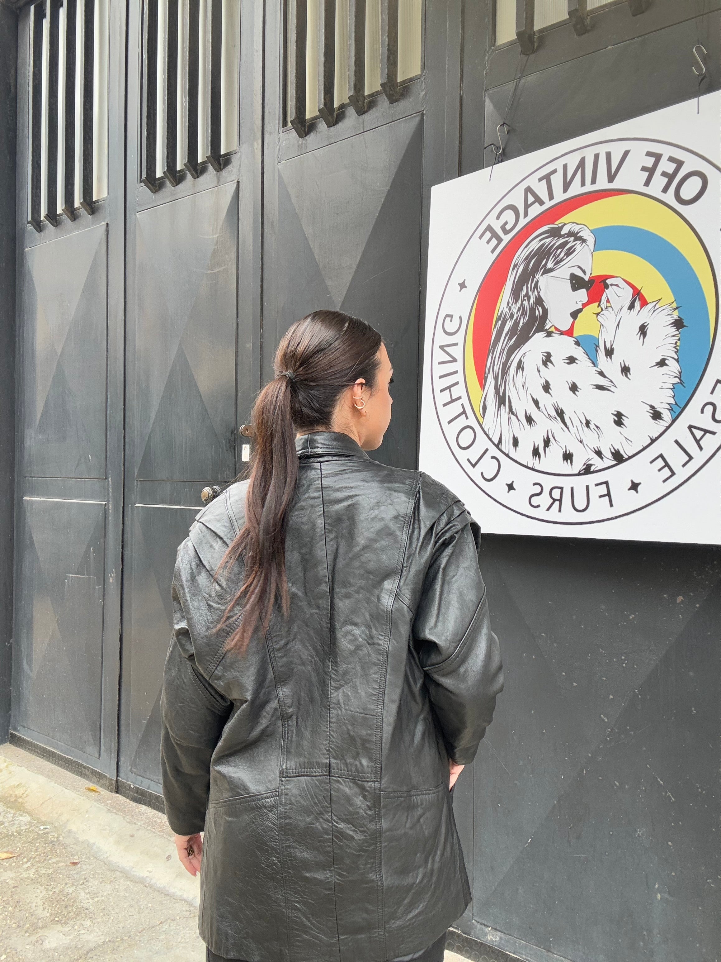 Giacca in pelle