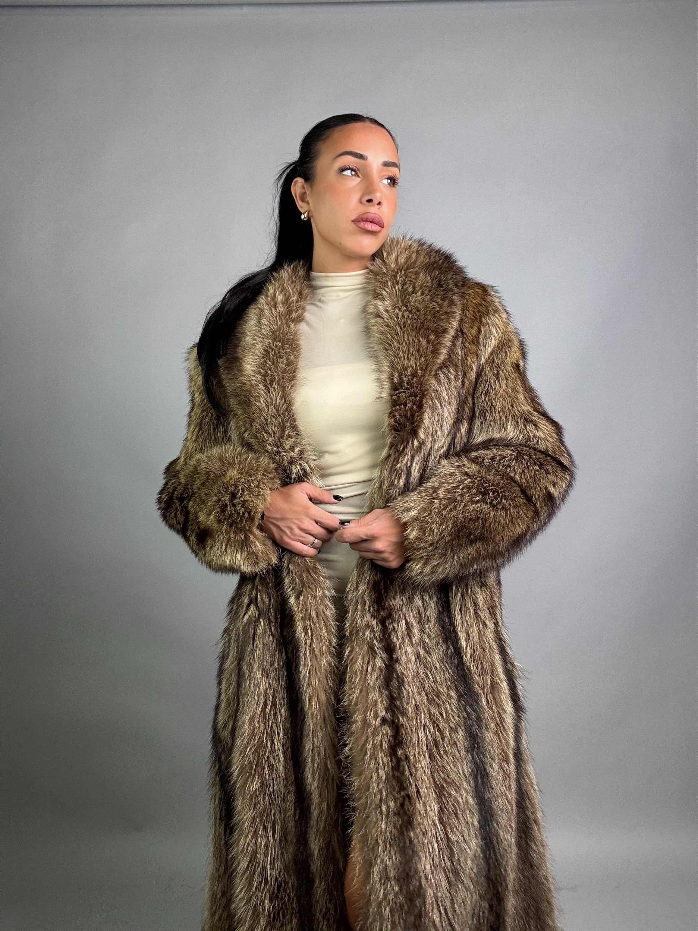 Cappotto in marmotta N333