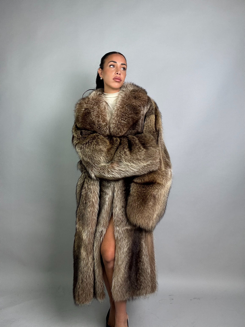 Cappotto in marmotta N334