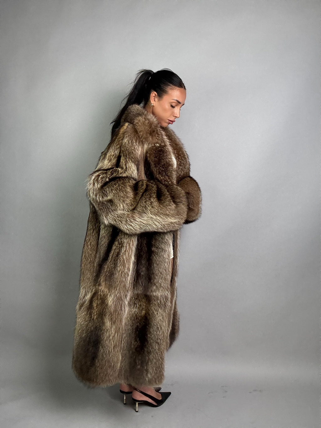 Cappotto in marmotta N334
