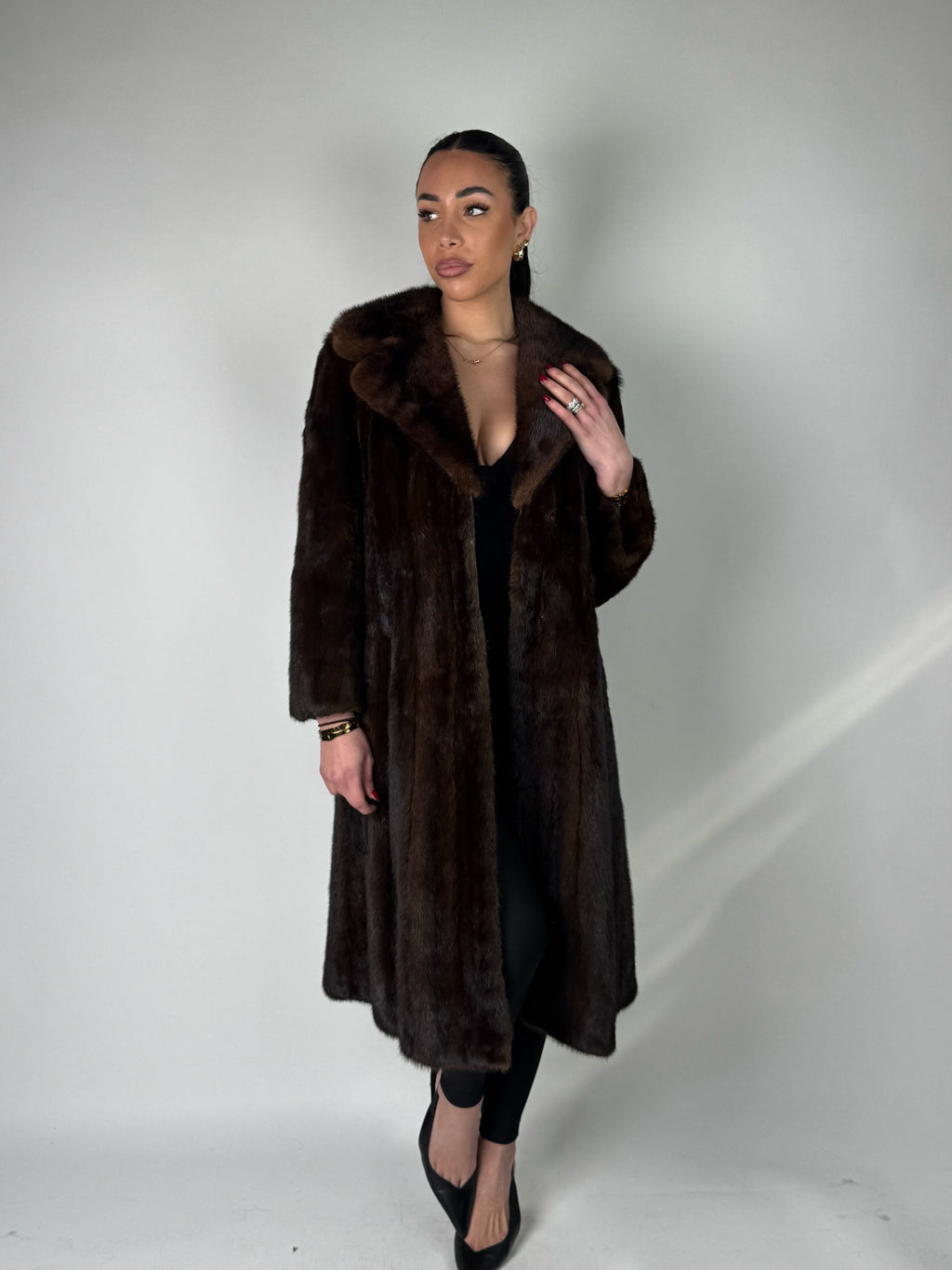 Cappotto in visone N561