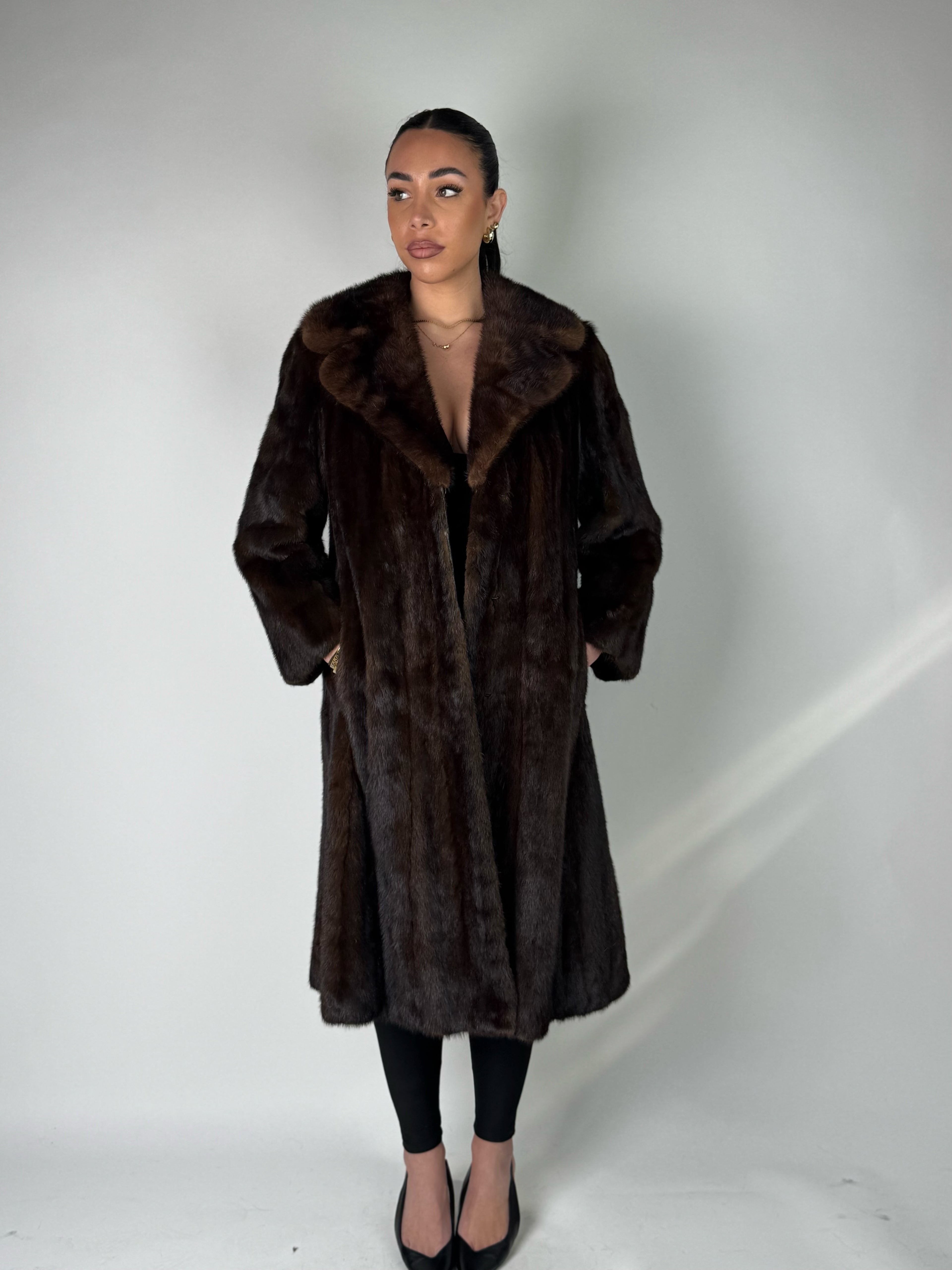 Cappotto in visone N561