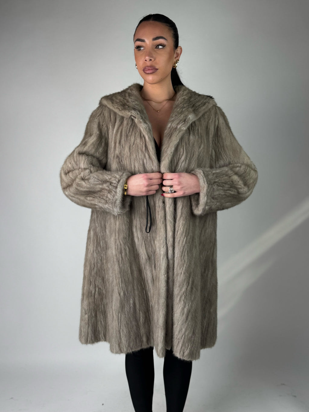 Cappotto in visone N562