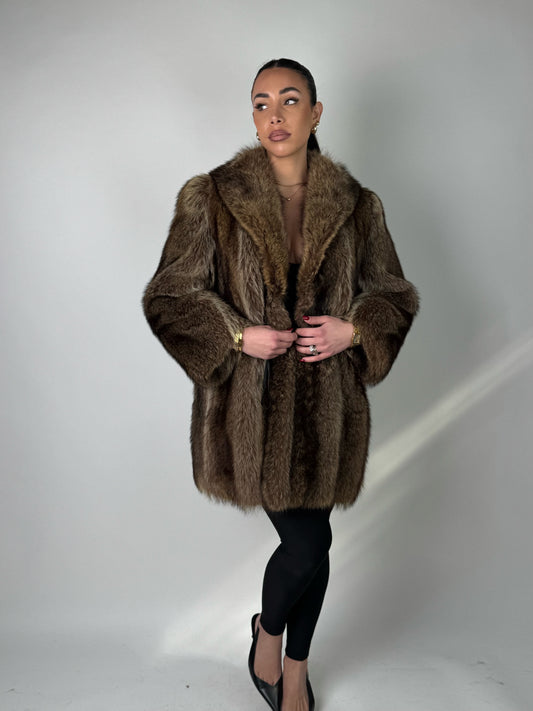 Giacca in marmotta N469