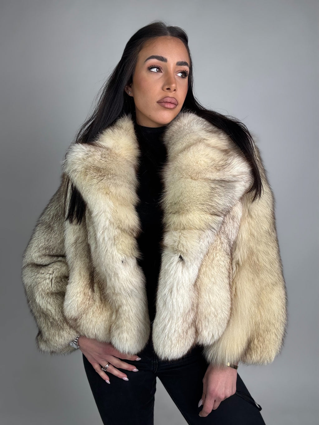 Mink Bomber Jacket