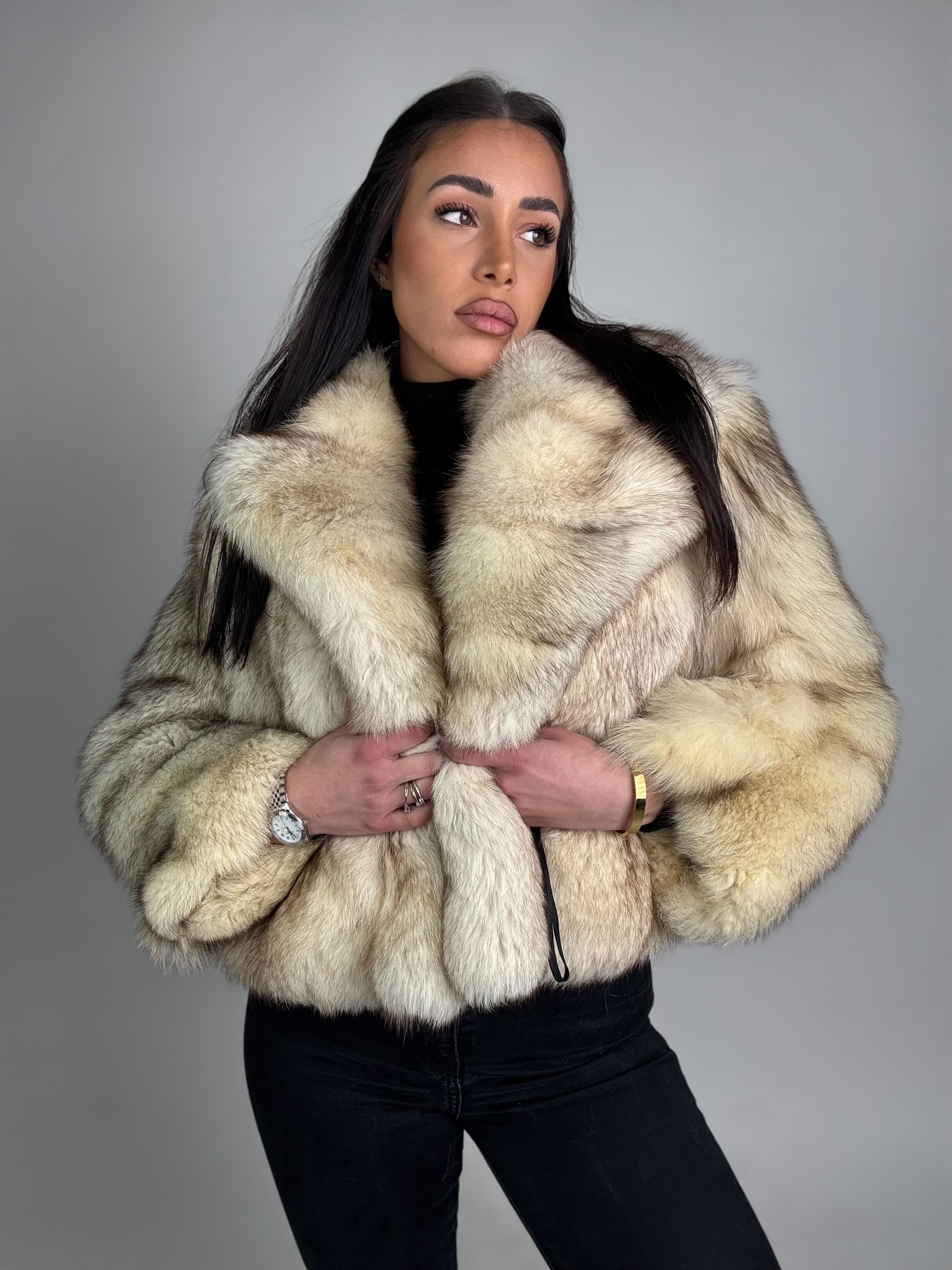 Mink Bomber Jacket