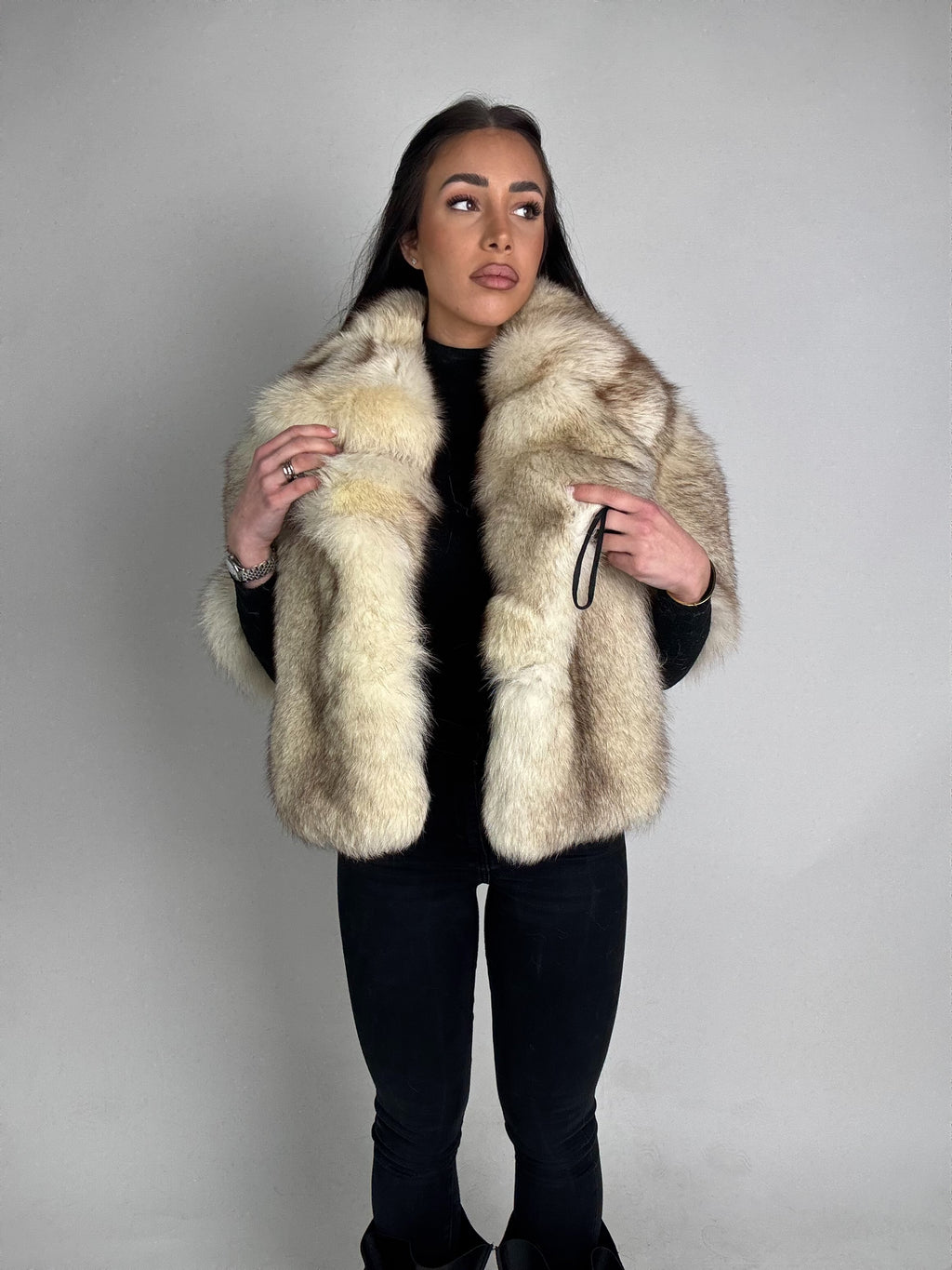 Mink Bomber Jacket