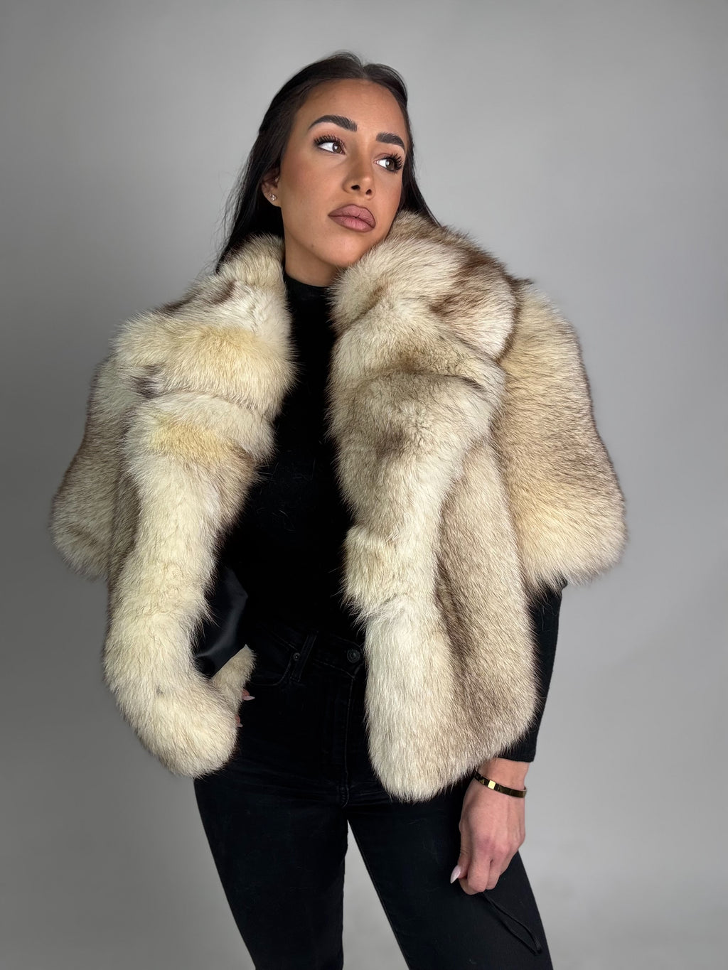 Mink Bomber Jacket