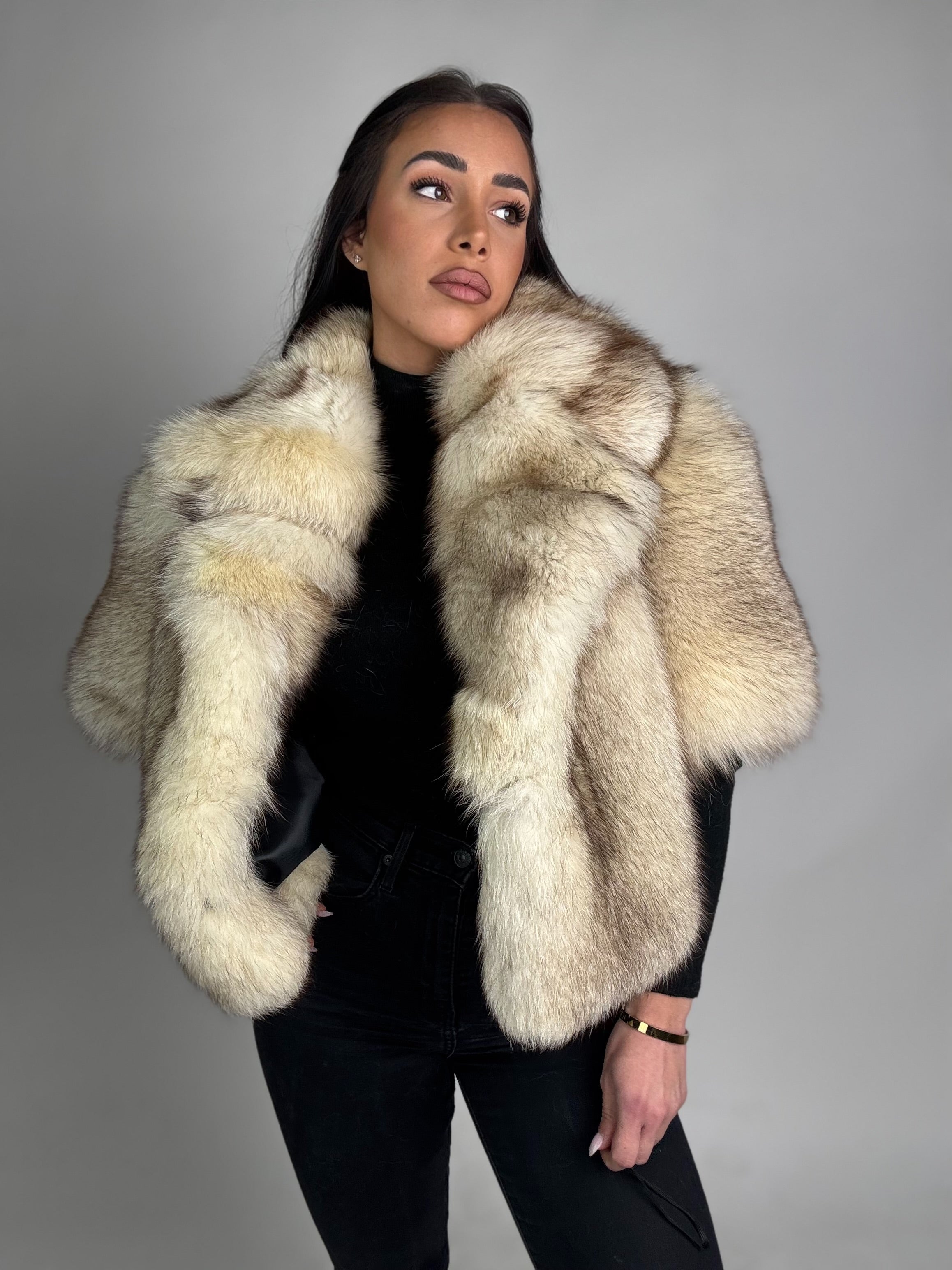 Mink Bomber Jacket