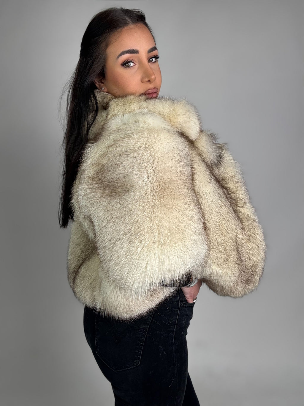 Mink Bomber Jacket