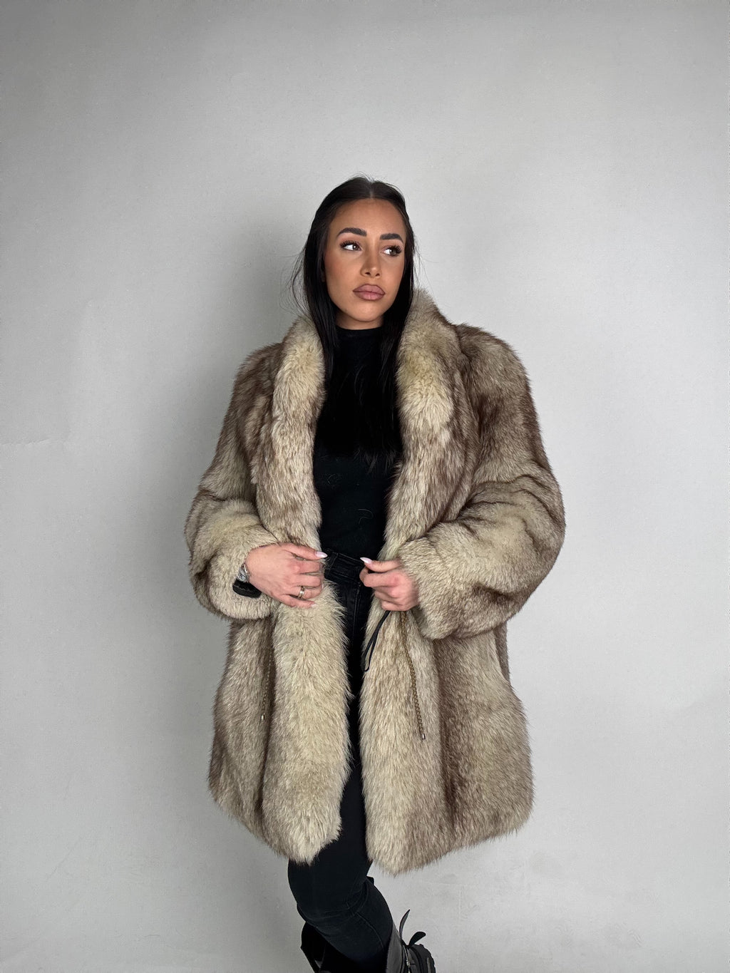 Mink Bomber Jacket