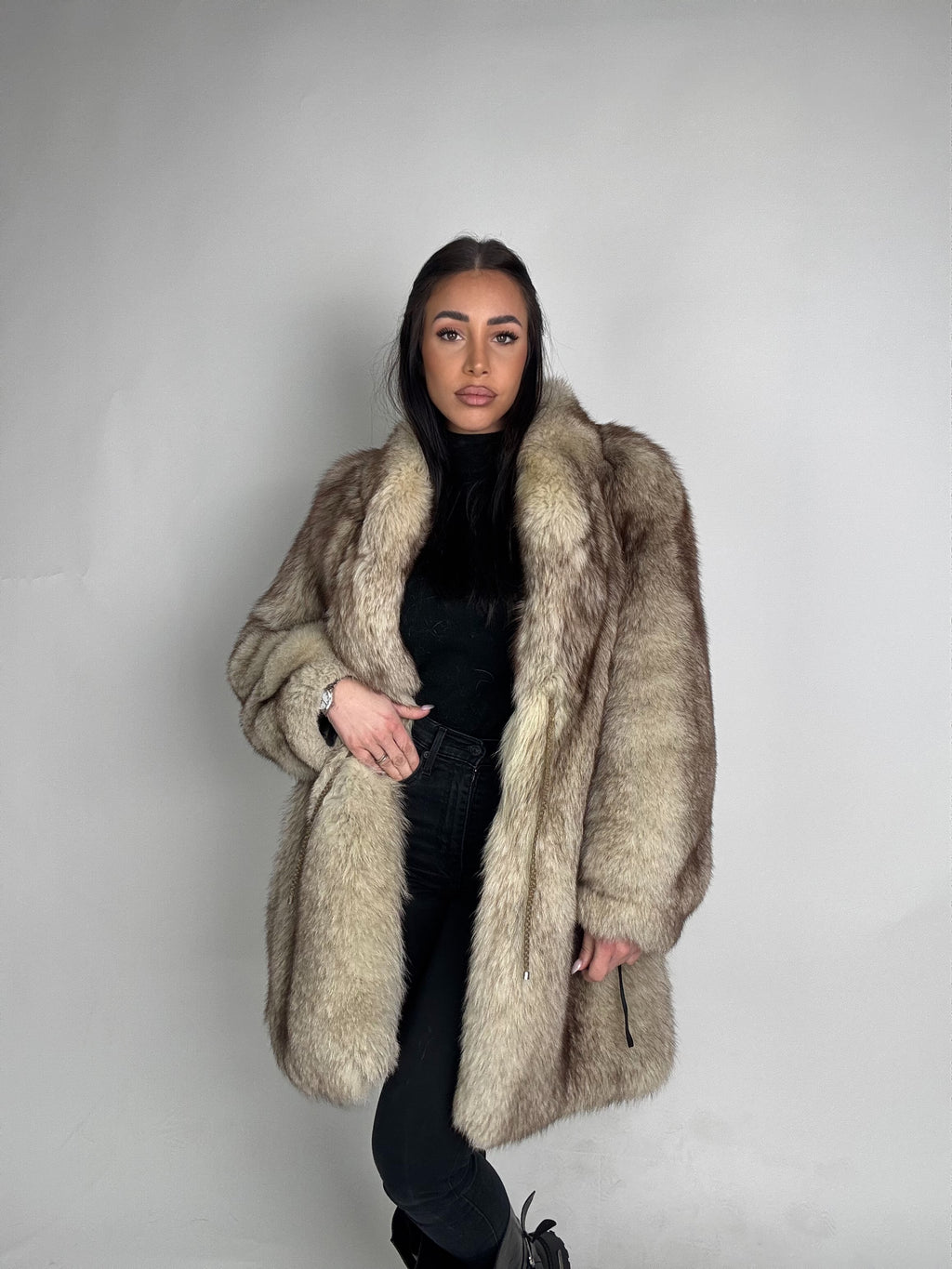 Mink Bomber Jacket