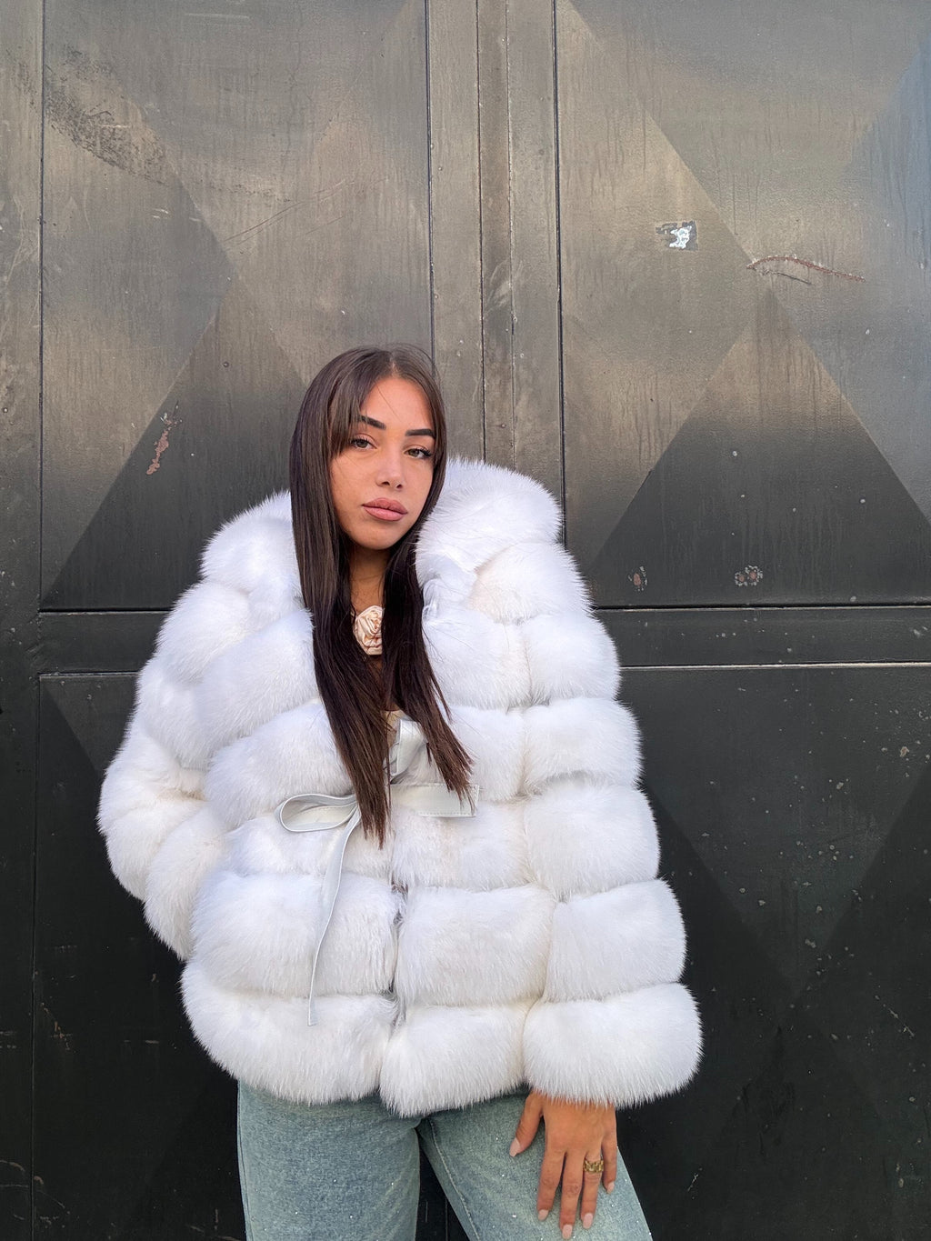 Giacca di volpe polare