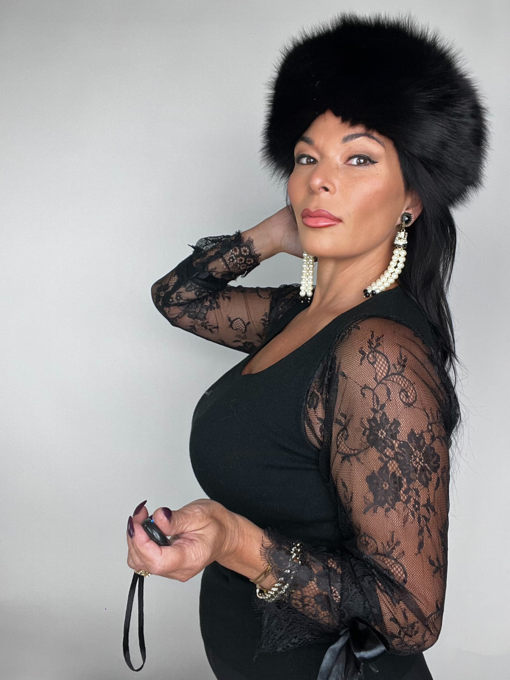 Cappello in volpe 30