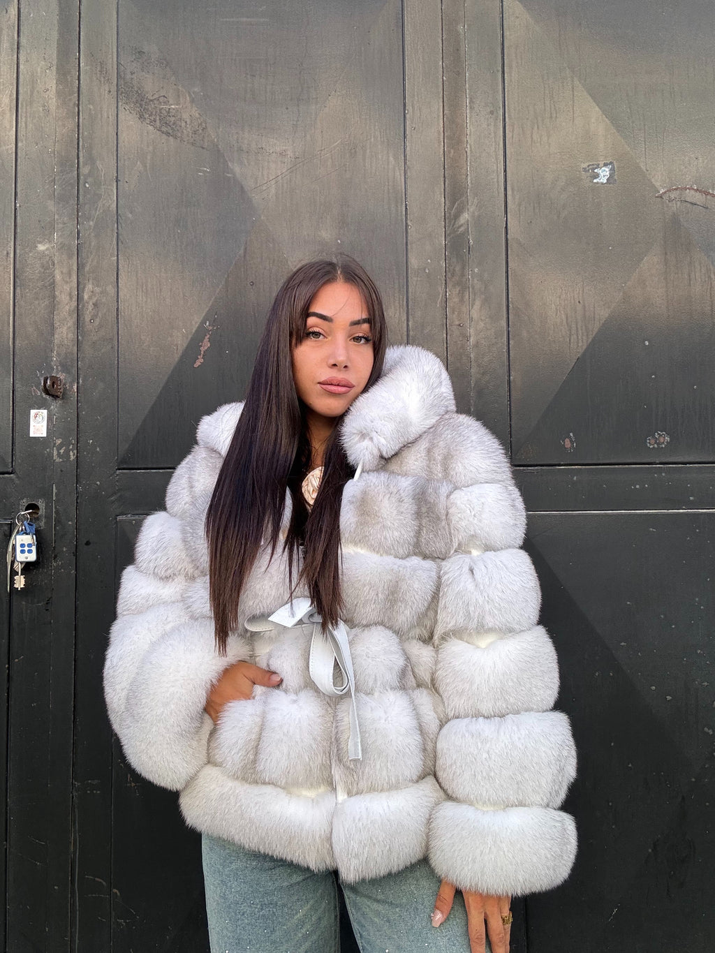 Giacca di volpe della groenlandia