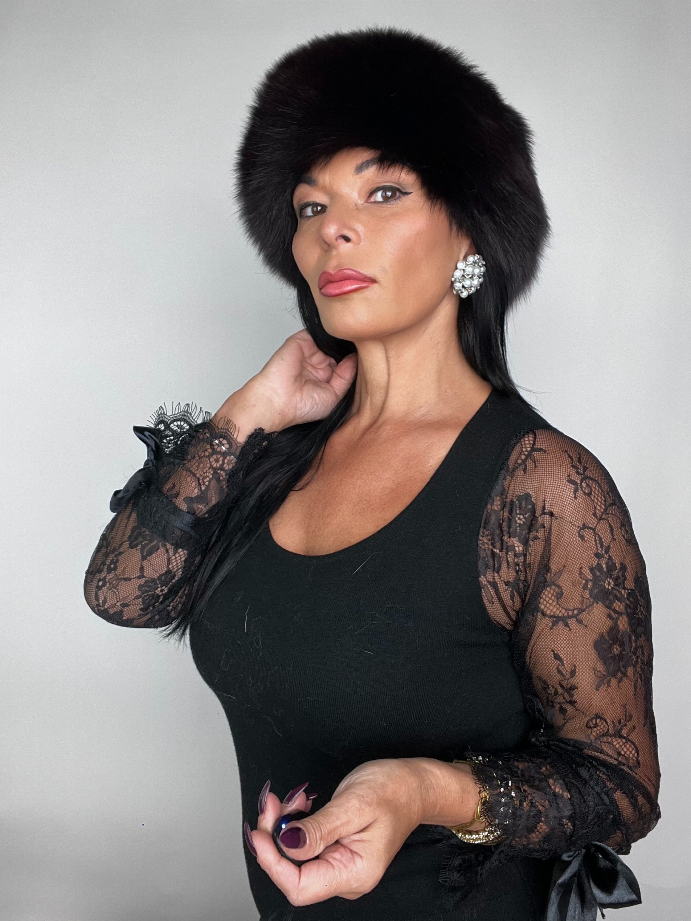 Cappello in volpe 35