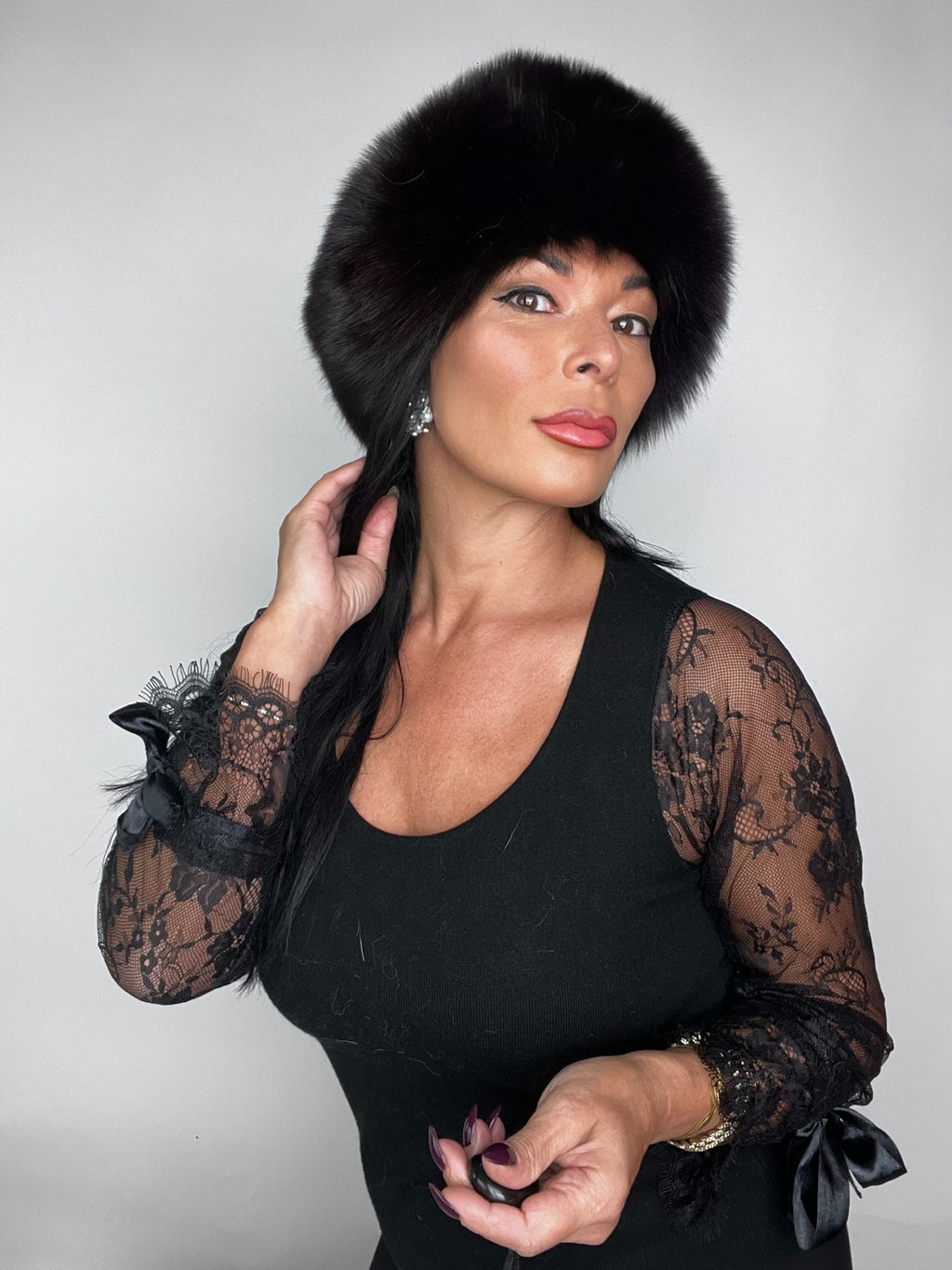 Cappello in volpe 35