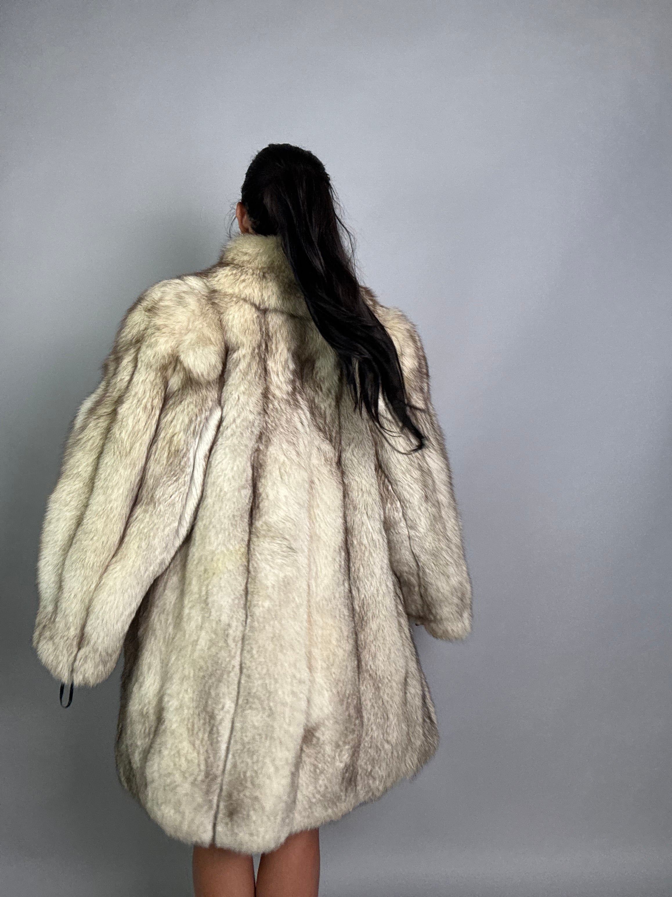 Cappotto in volpe della groenlandia N860