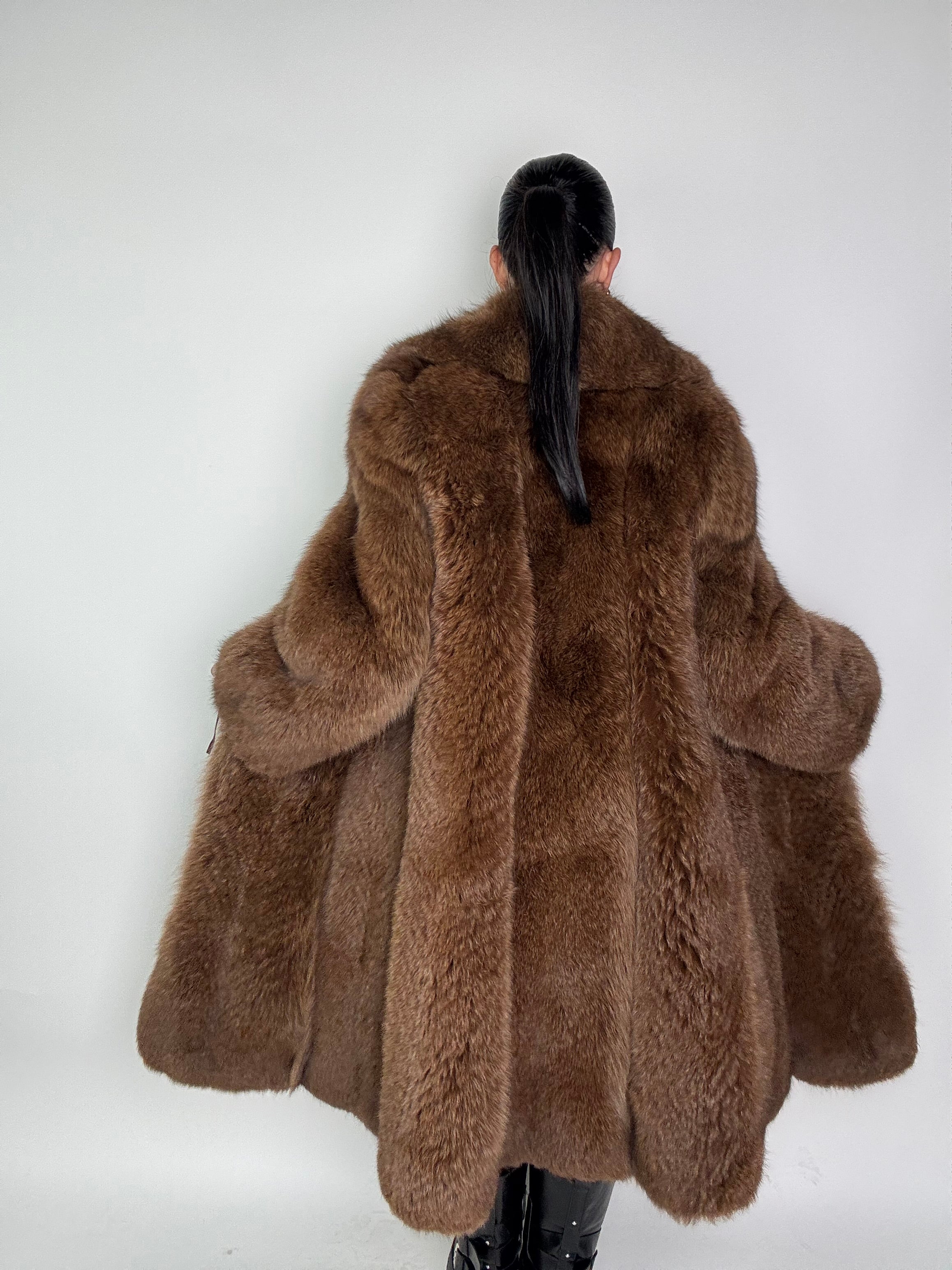 Cappotto in volpe della groenlandia N73