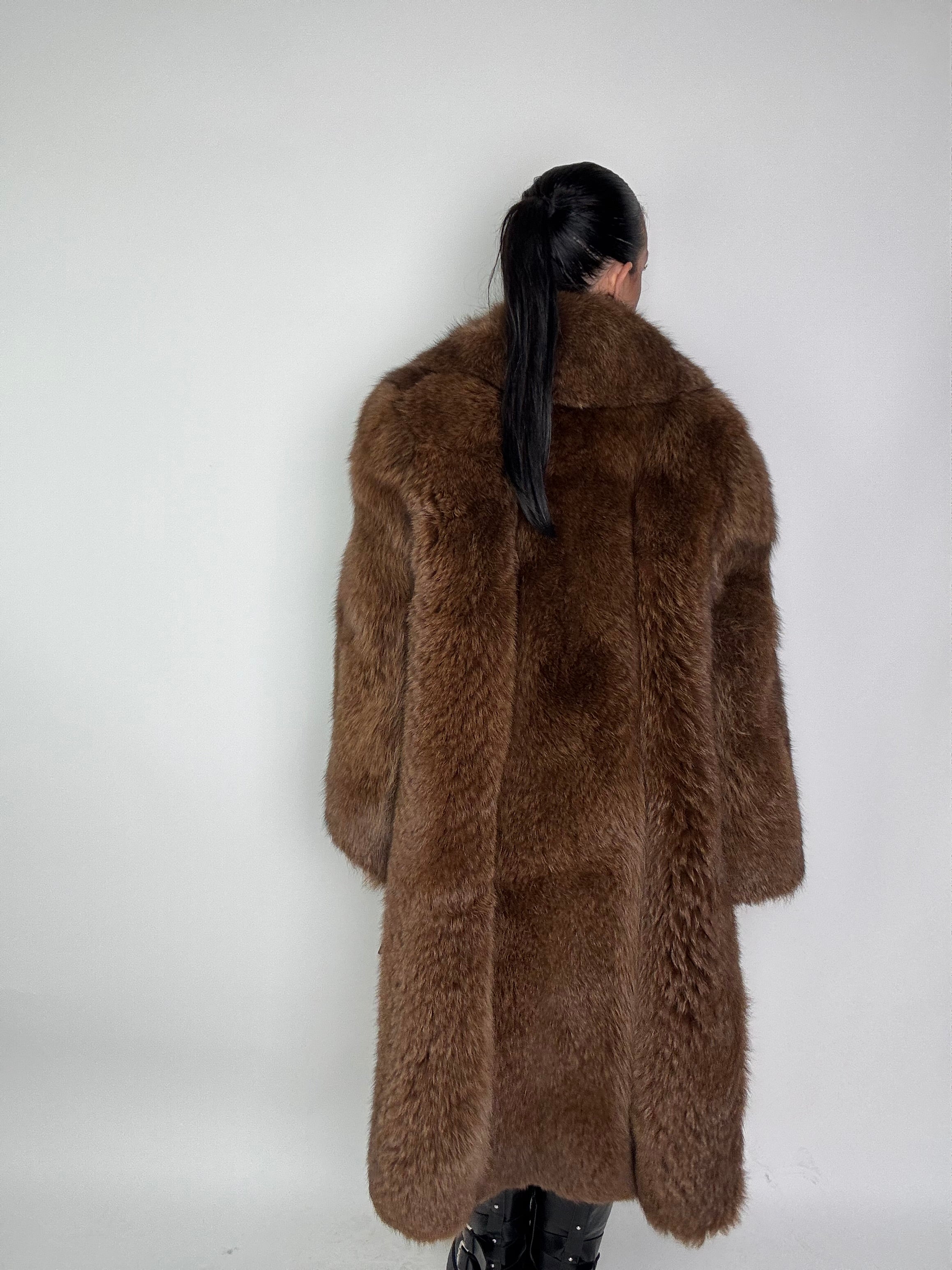 Cappotto in volpe della groenlandia N73