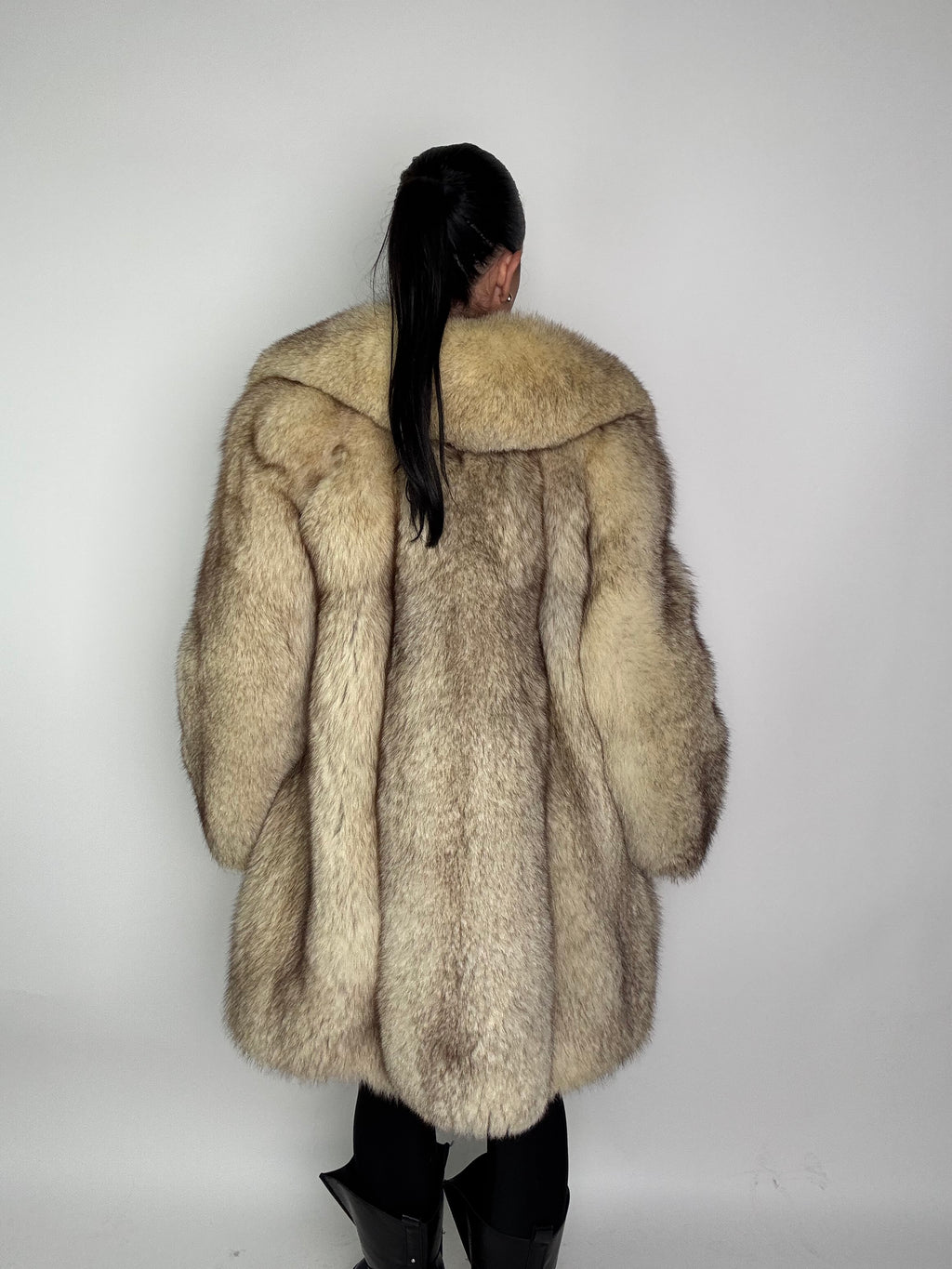 Giacca in volpe della groenlandia N76