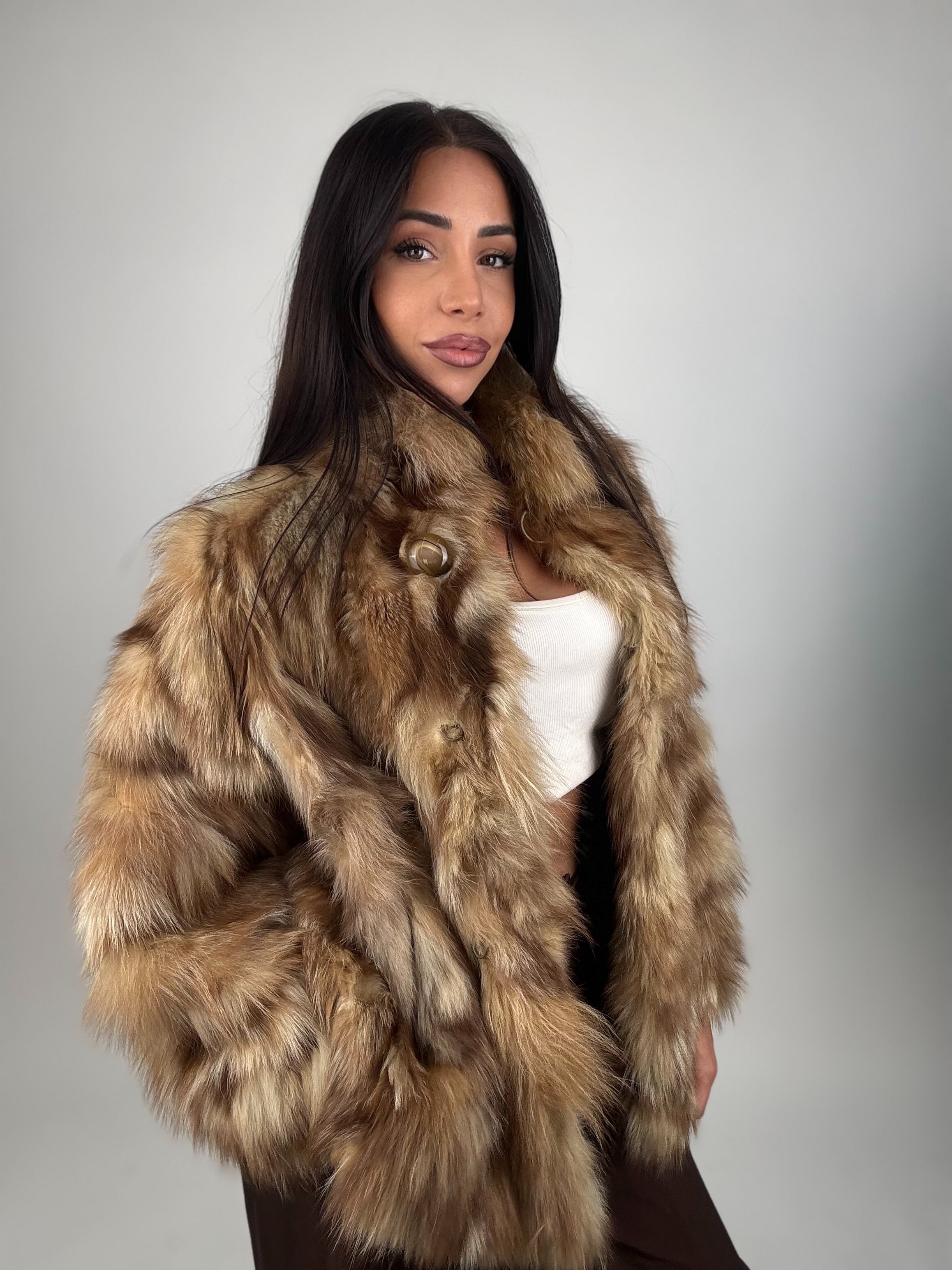 Mink Bomber Jacket
