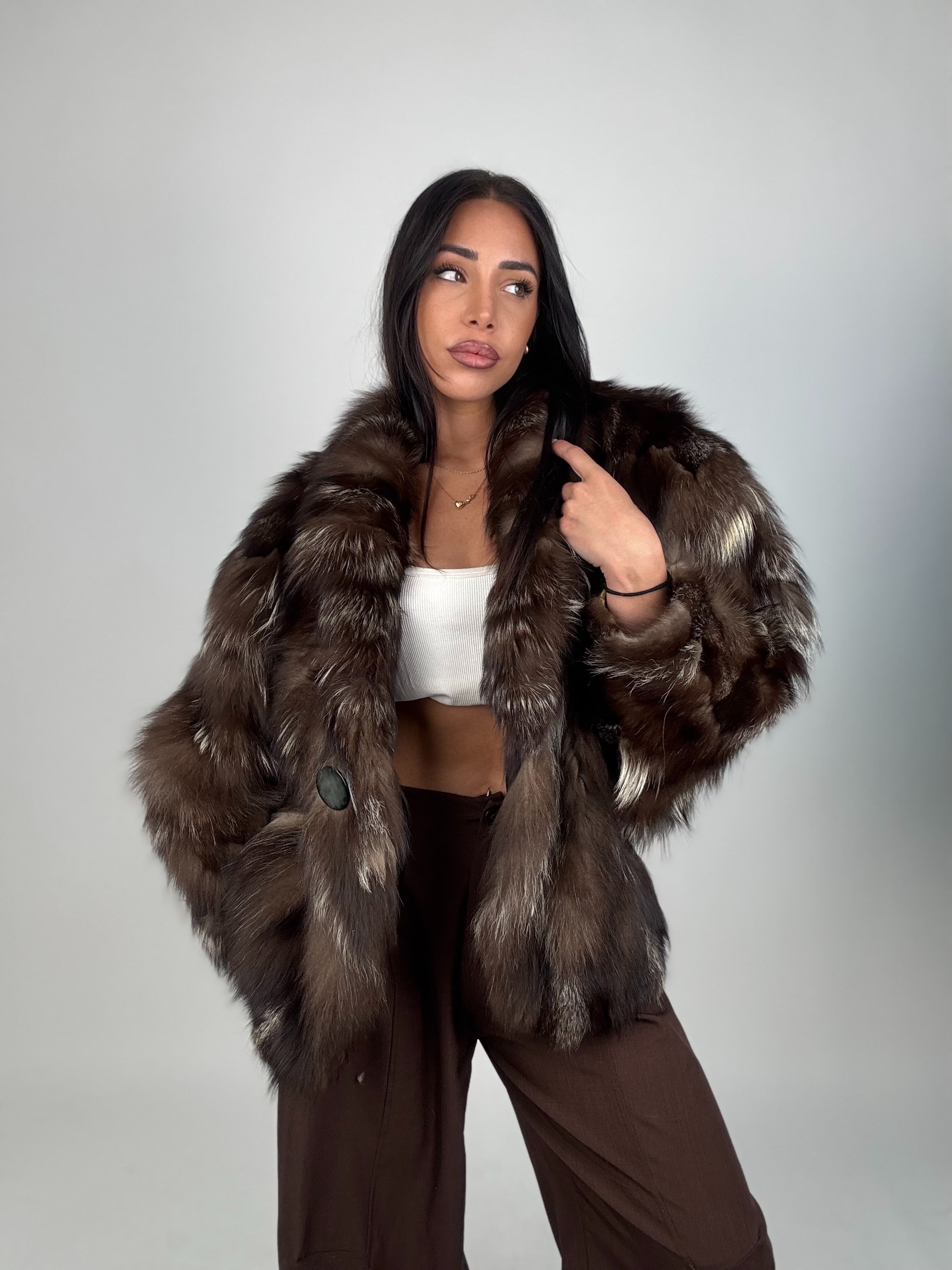 Mink Bomber Jacket