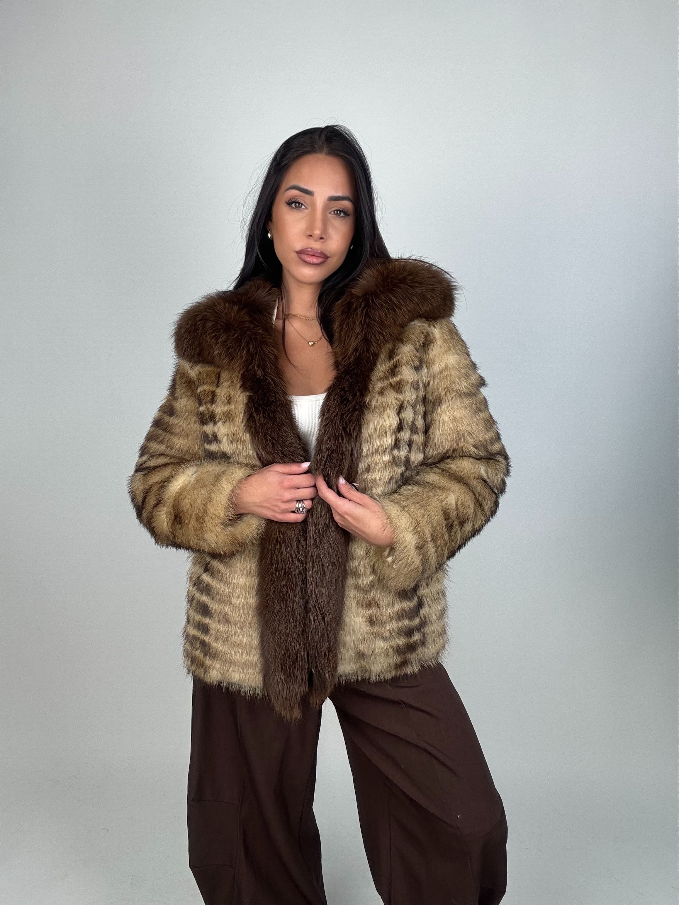 Mink Bomber Jacket