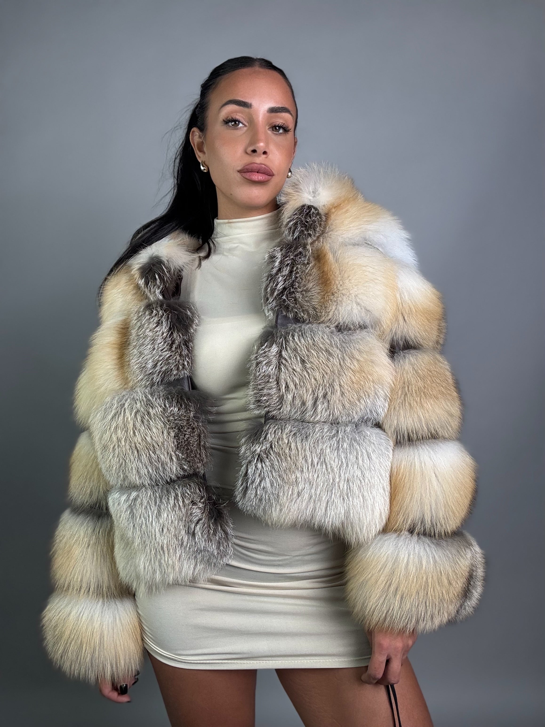 Bomber in volpe gold island