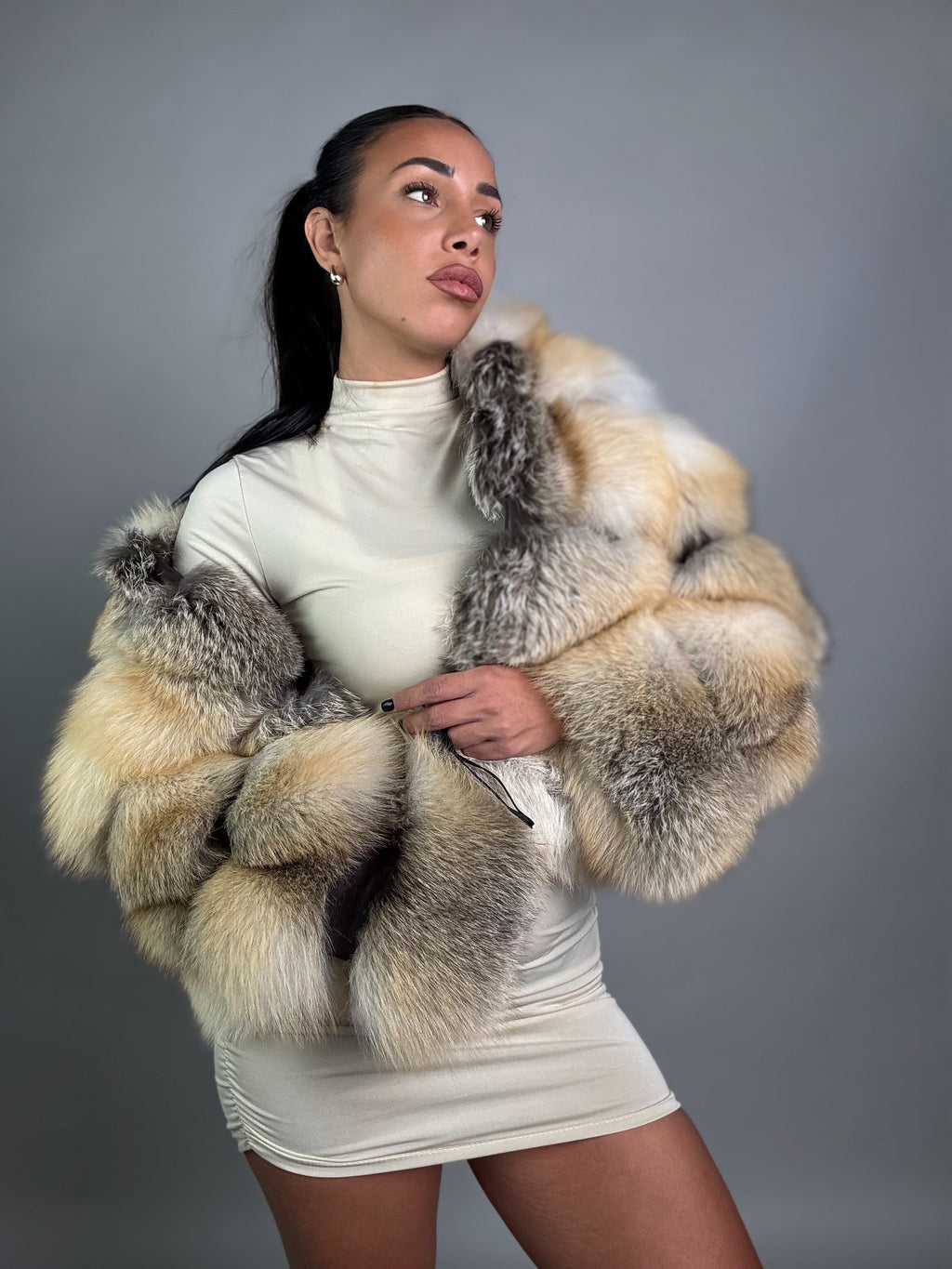 Bomber in volpe gold island