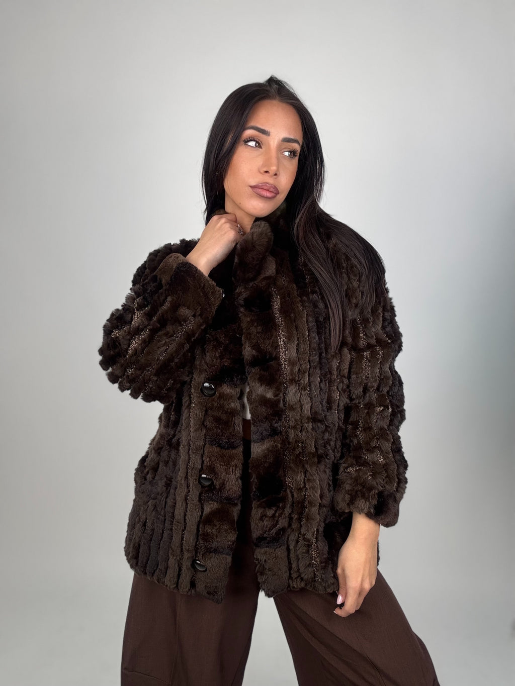 Mink Bomber Jacket