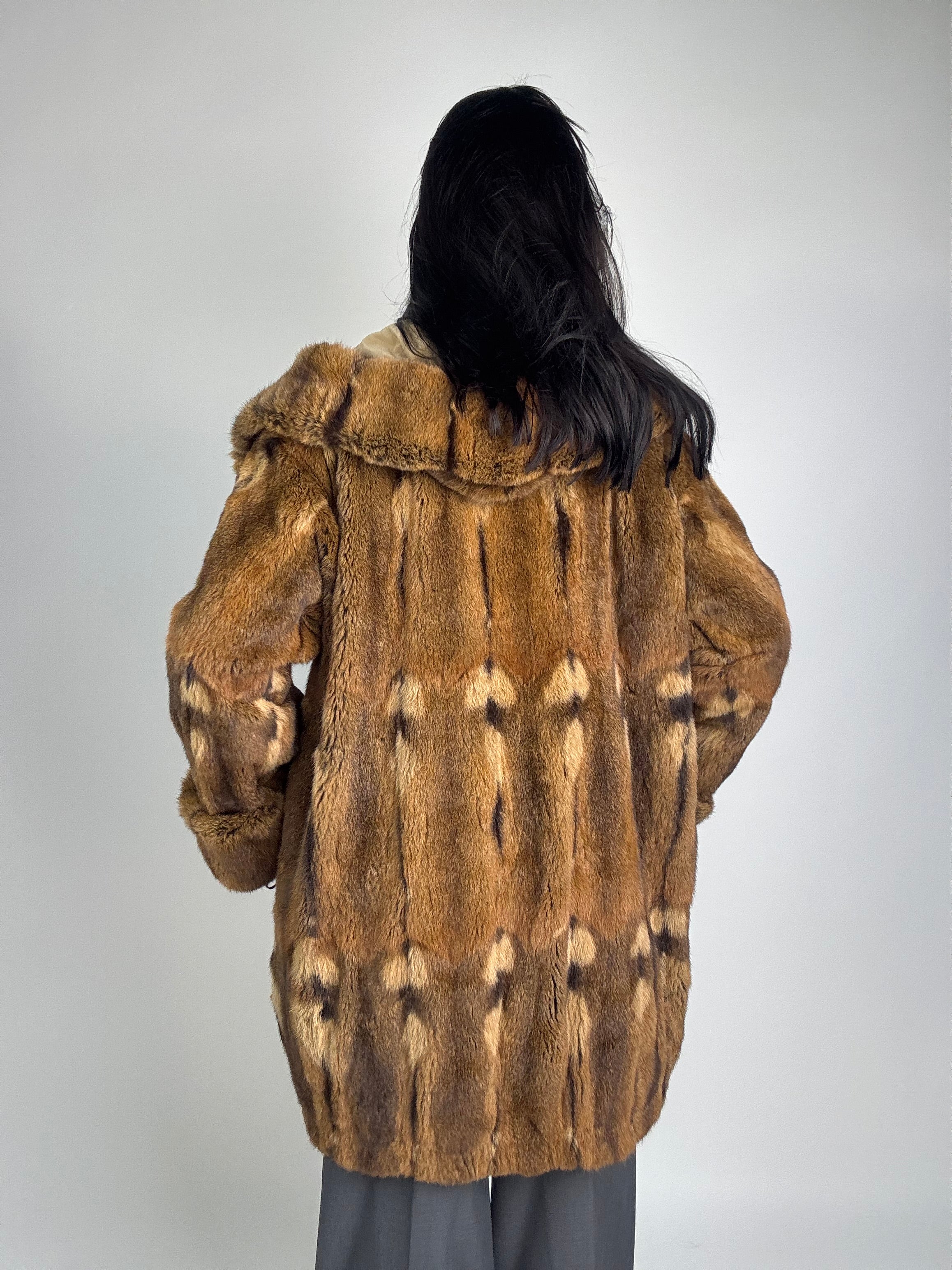 Mink Bomber Jacket