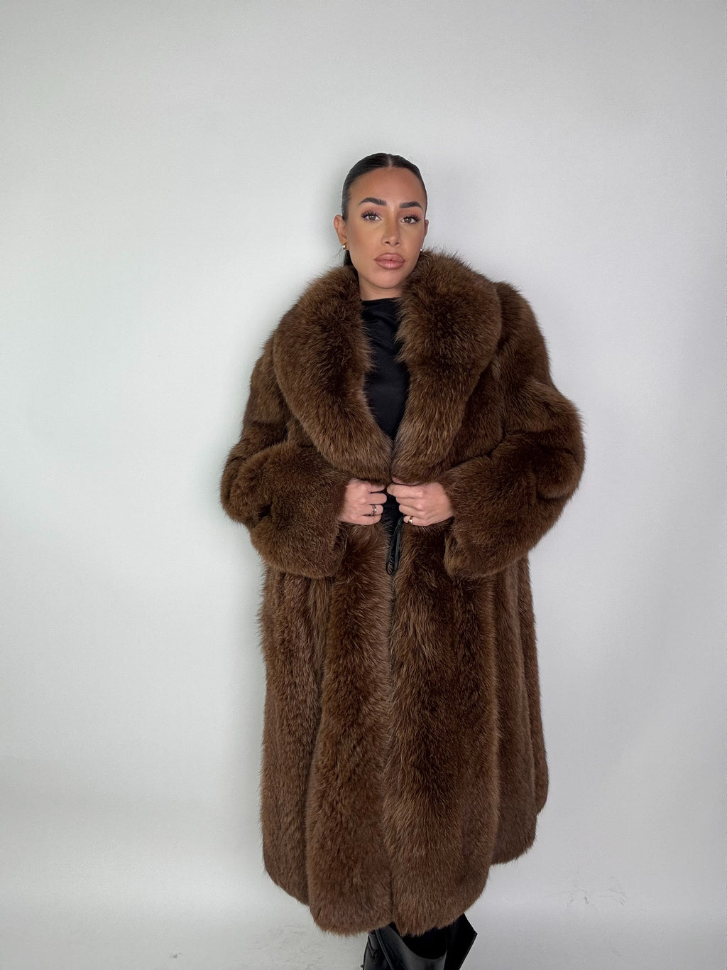 Cappotto in volpe della groenlandia N73