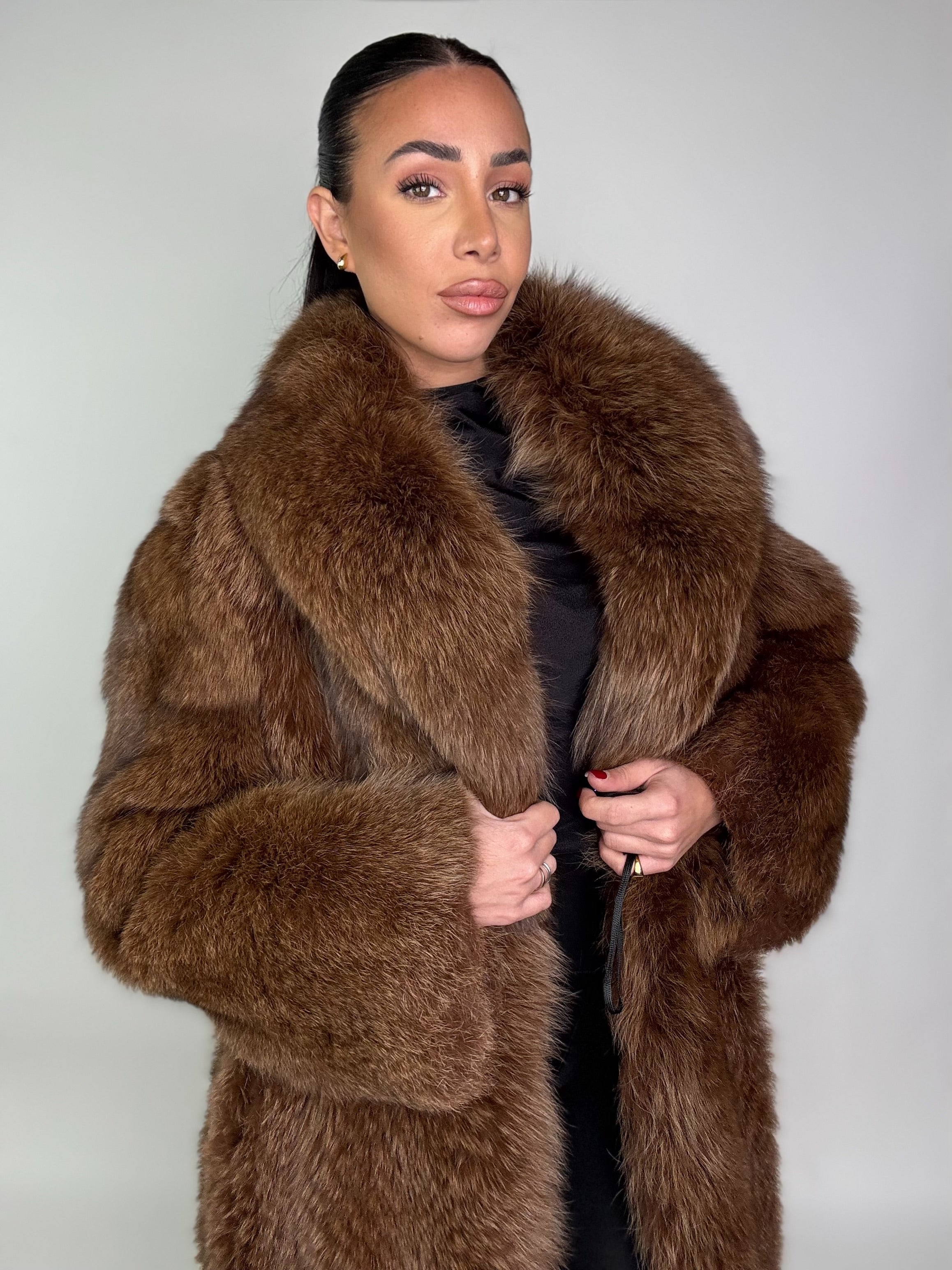 Cappotto in volpe della groenlandia N73