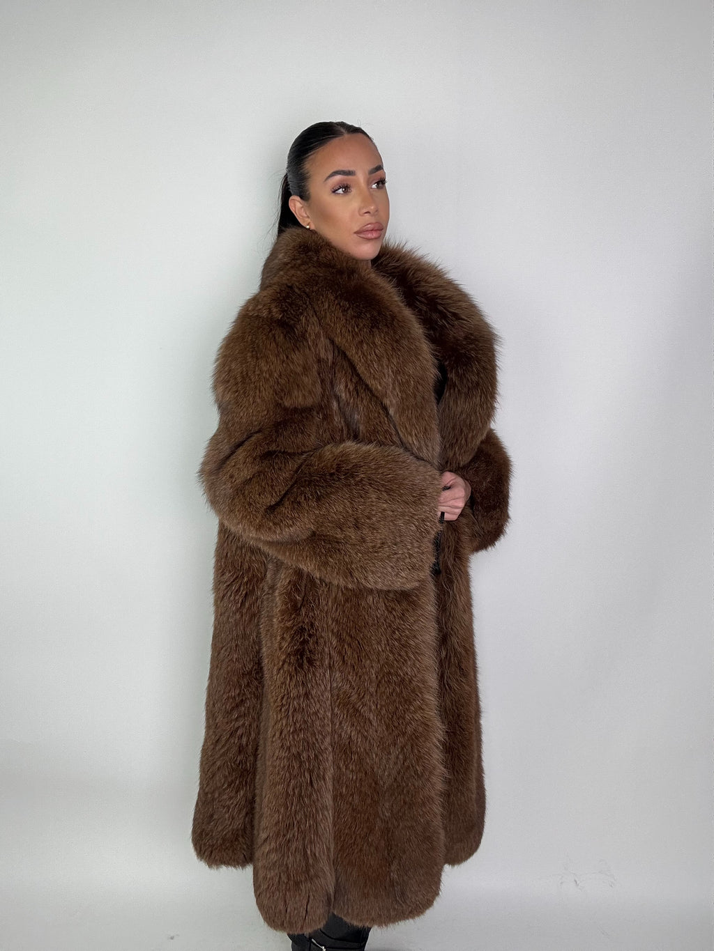 Cappotto in volpe della groenlandia N73